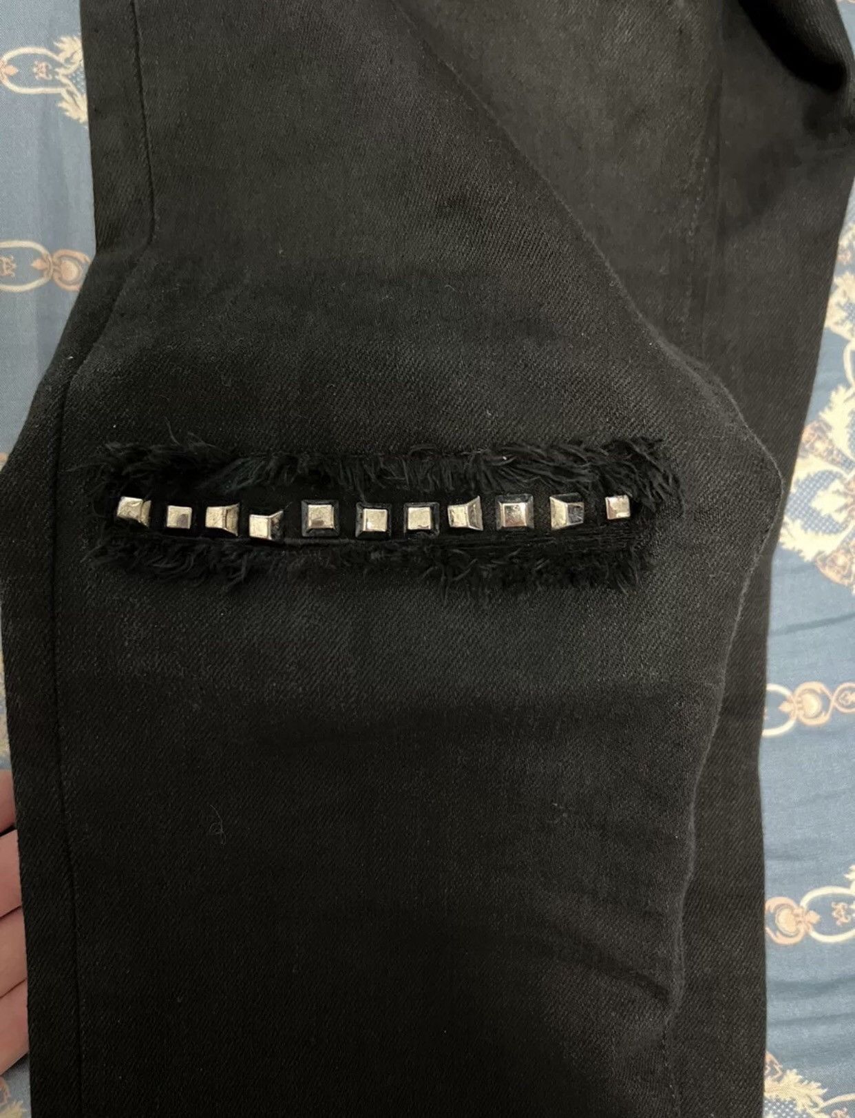 Saint Laurent Paris × Yves Saint Laurent SAINT LAURENT SLP brushed wax jeans 2409-Nextarrow Size US 29 - 3 Thumbnail
