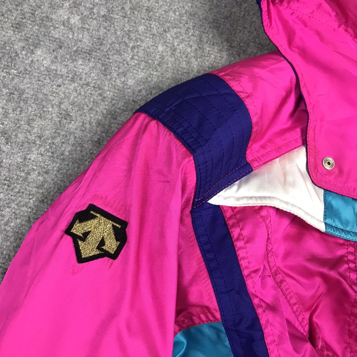 Descente × Japanese Brand DESCENTE SKI MULTICOLOU JAPAN STYLE JACKET Size US L / EU 52-54 / 3 - 7 Thumbnail