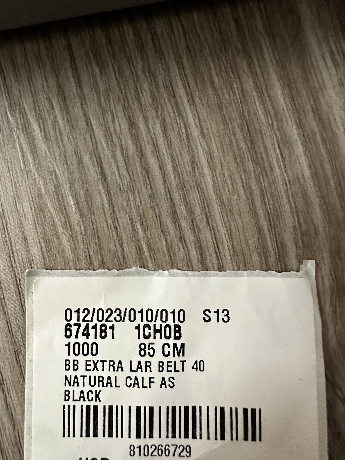 Balenciaga Balenciaga BB Belt 85 CM Size ONE SIZE - 4 Thumbnail