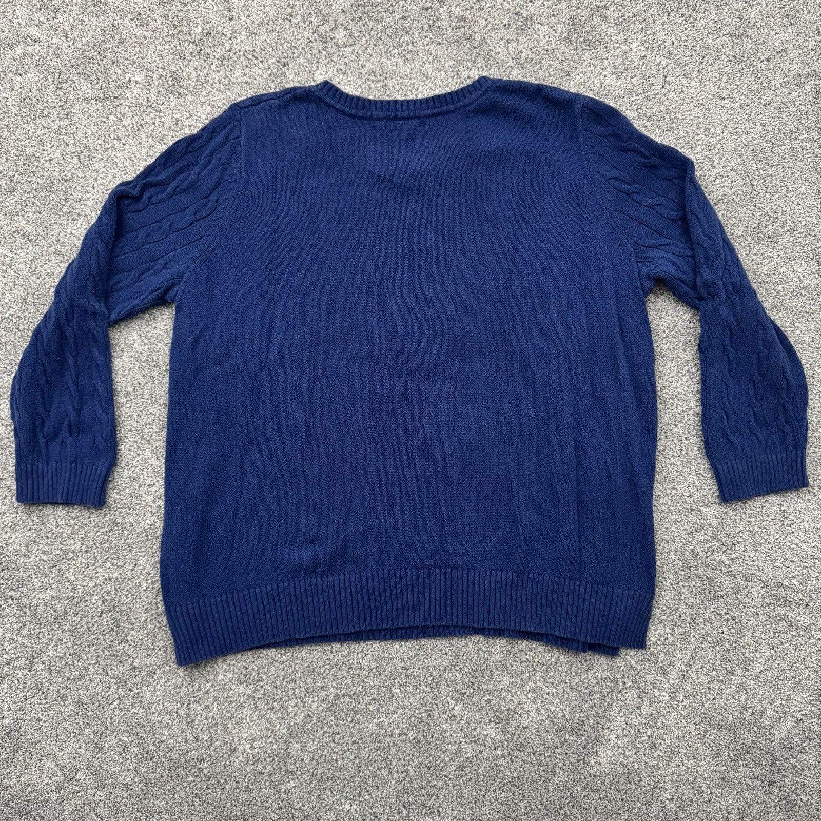 Other Woman Within Sweater Womens 2X Plus Fisherman Warm Preppy Size XXL / US 16-18 / IT 52-54 - 8 Thumbnail