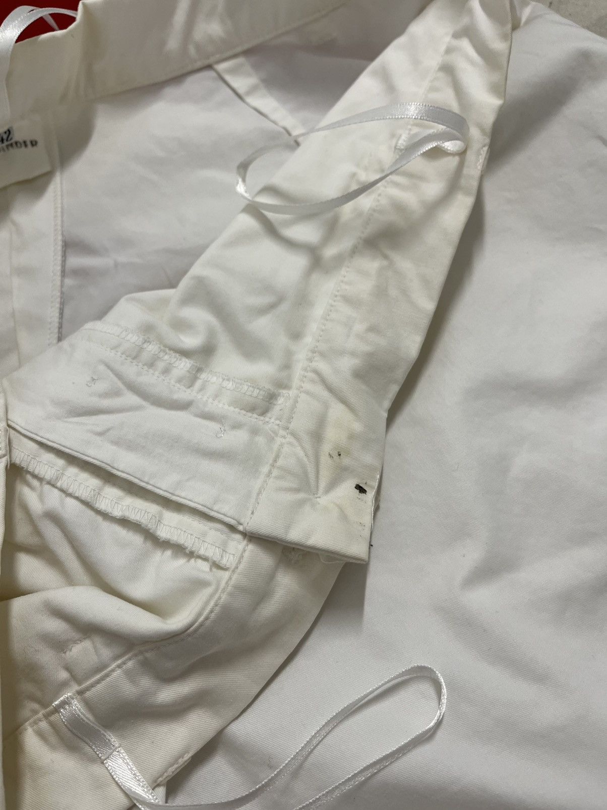 Jil Sander Jil Sander White Tailored Shorts - Minimalist Bermuda Shorts Size US 42 / EU 58 - 8 Thumbnail