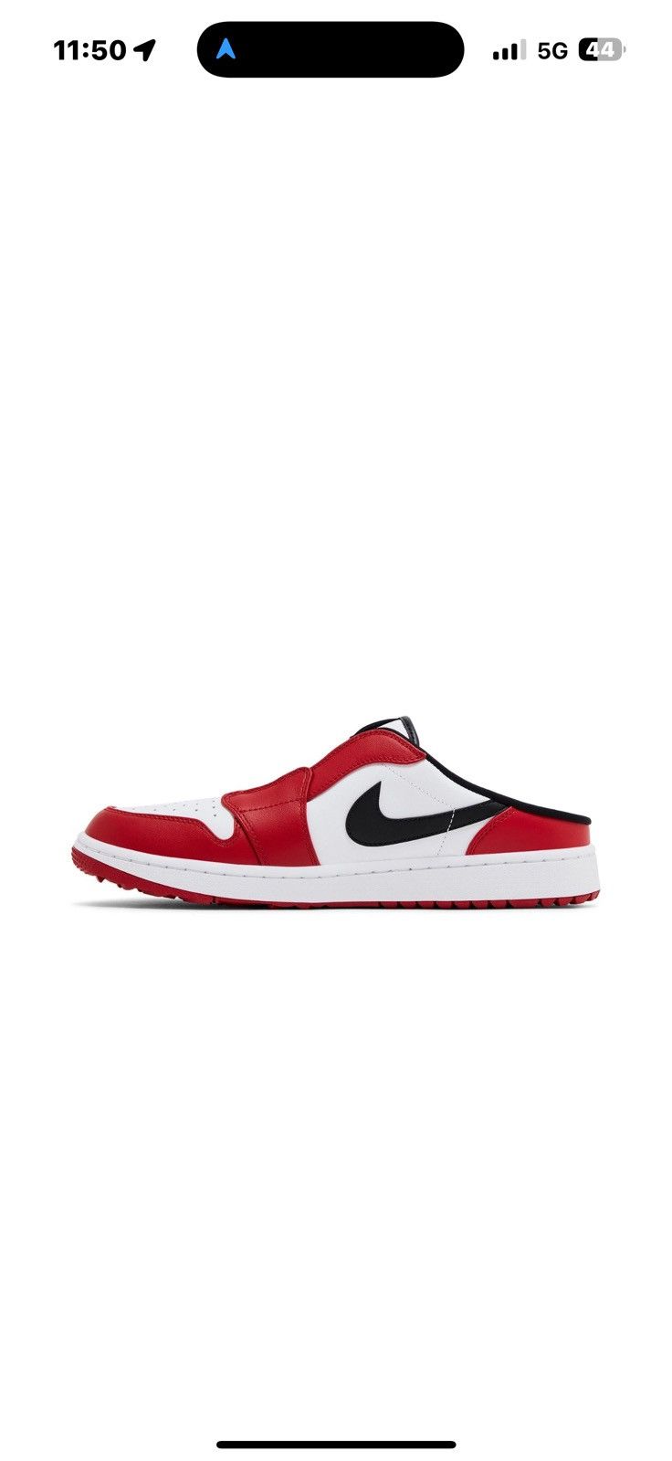 Nike Air Jordan Air Jordan 1 Mule Golf 'Chicago' FJ1214-101 Size US 13 / EU 46 - 4 Thumbnail