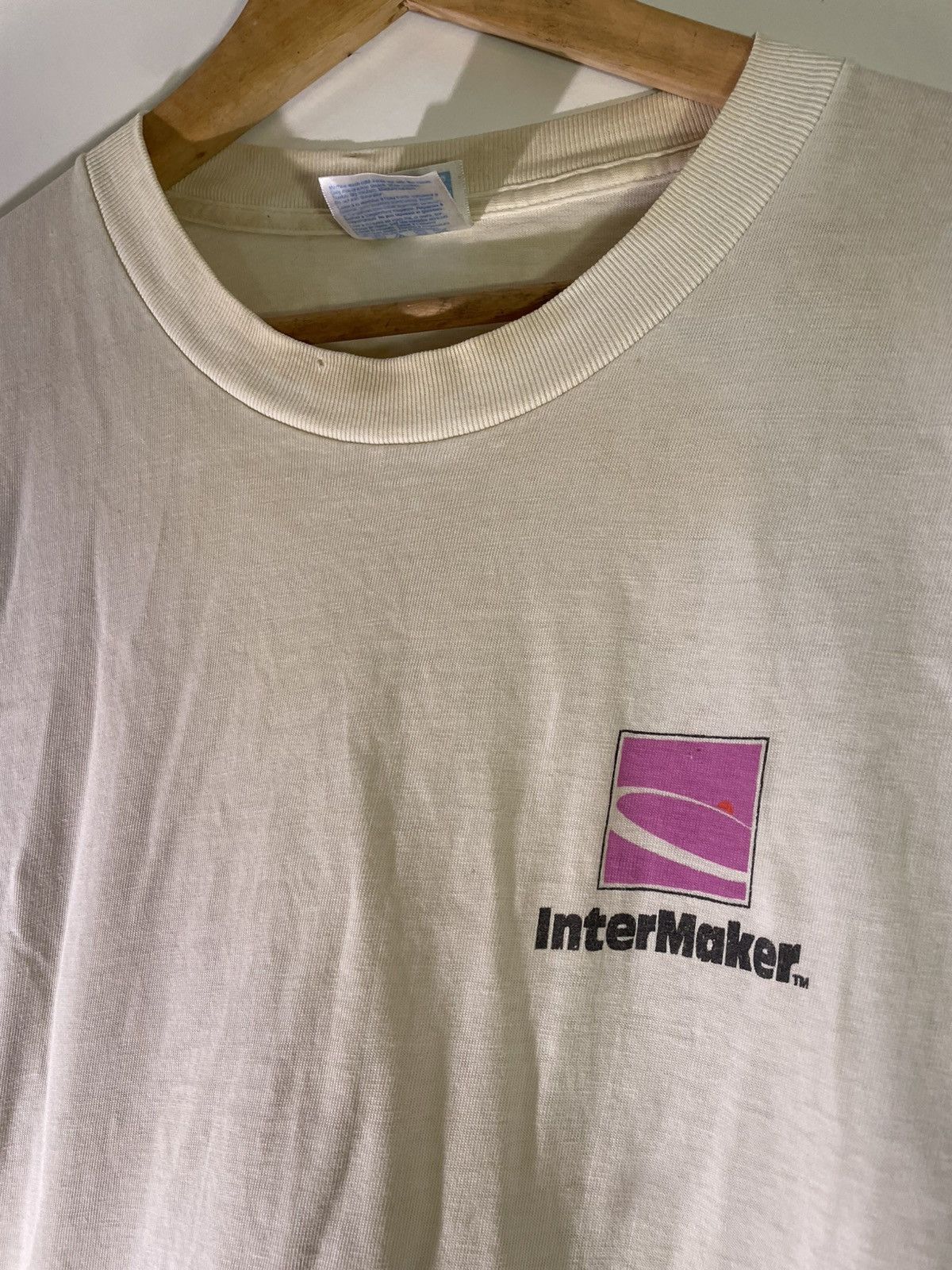 Vintage 90’s VTG Vintage Intermaker Computer PC Retro Indie T Shirt Size US L / EU 52-54 / 3 - 4 Thumbnail