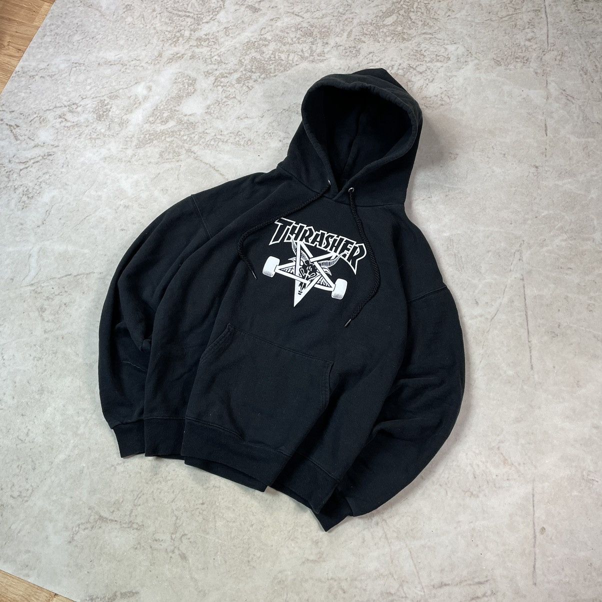 Pentagram thrasher hoodie best sale