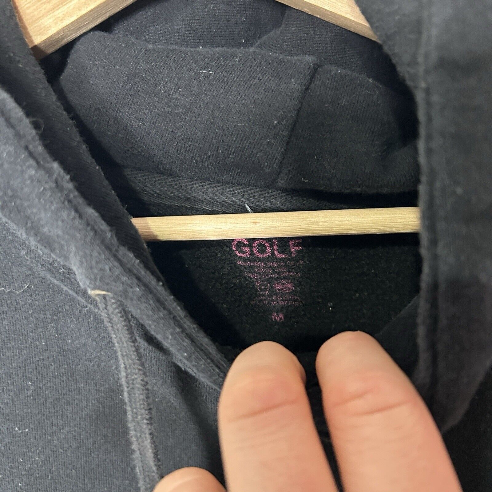 Golf Wang FW15 Golf Wang Embroidered Kill Cat Hoodie “Black” 2024 Size US M / EU 48-50 / 2 - 6 Thumbnail