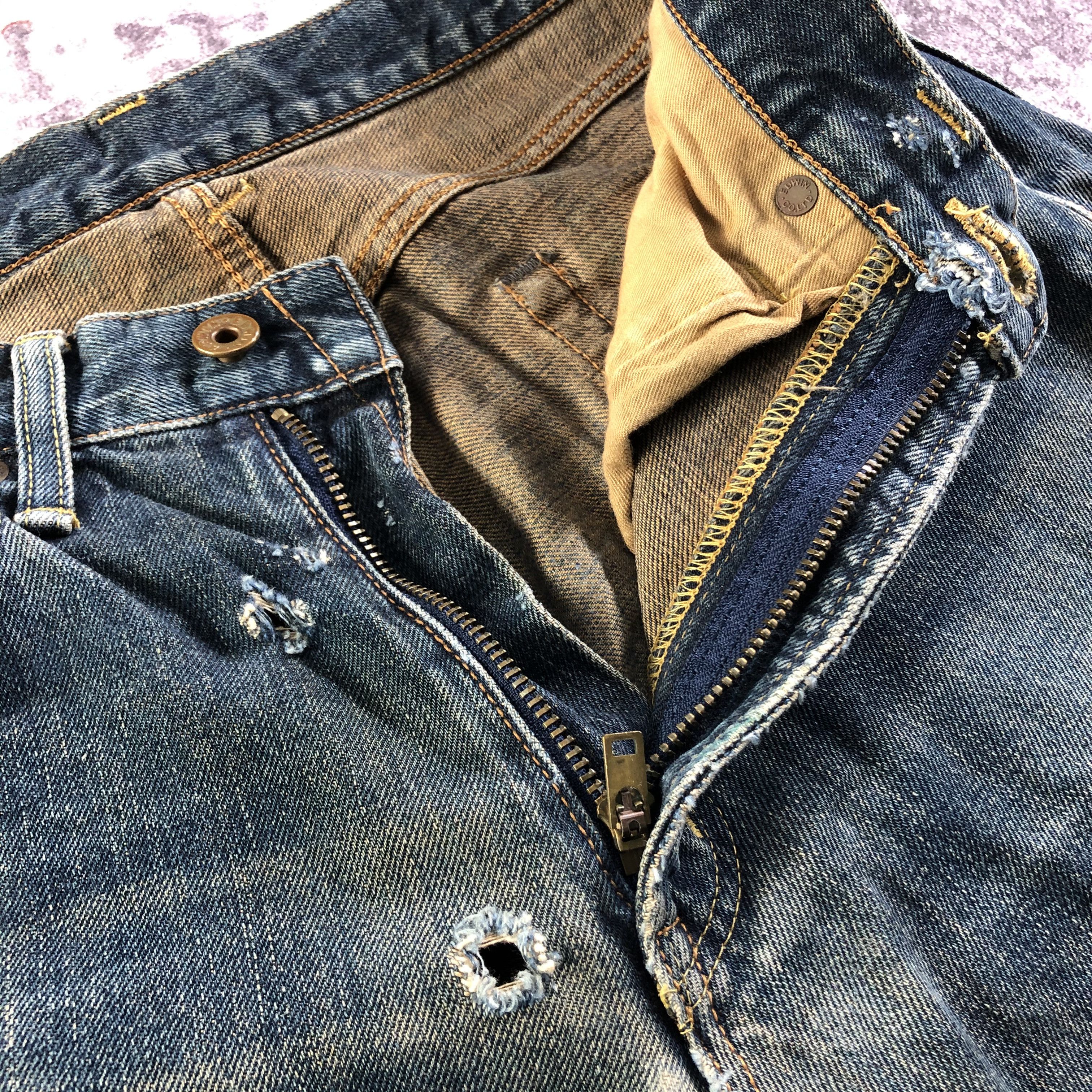 Edwin Vintage Blue Wash Edwin 505 Selvedge Jeans-JM3652 Size US 29 - 10 Thumbnail