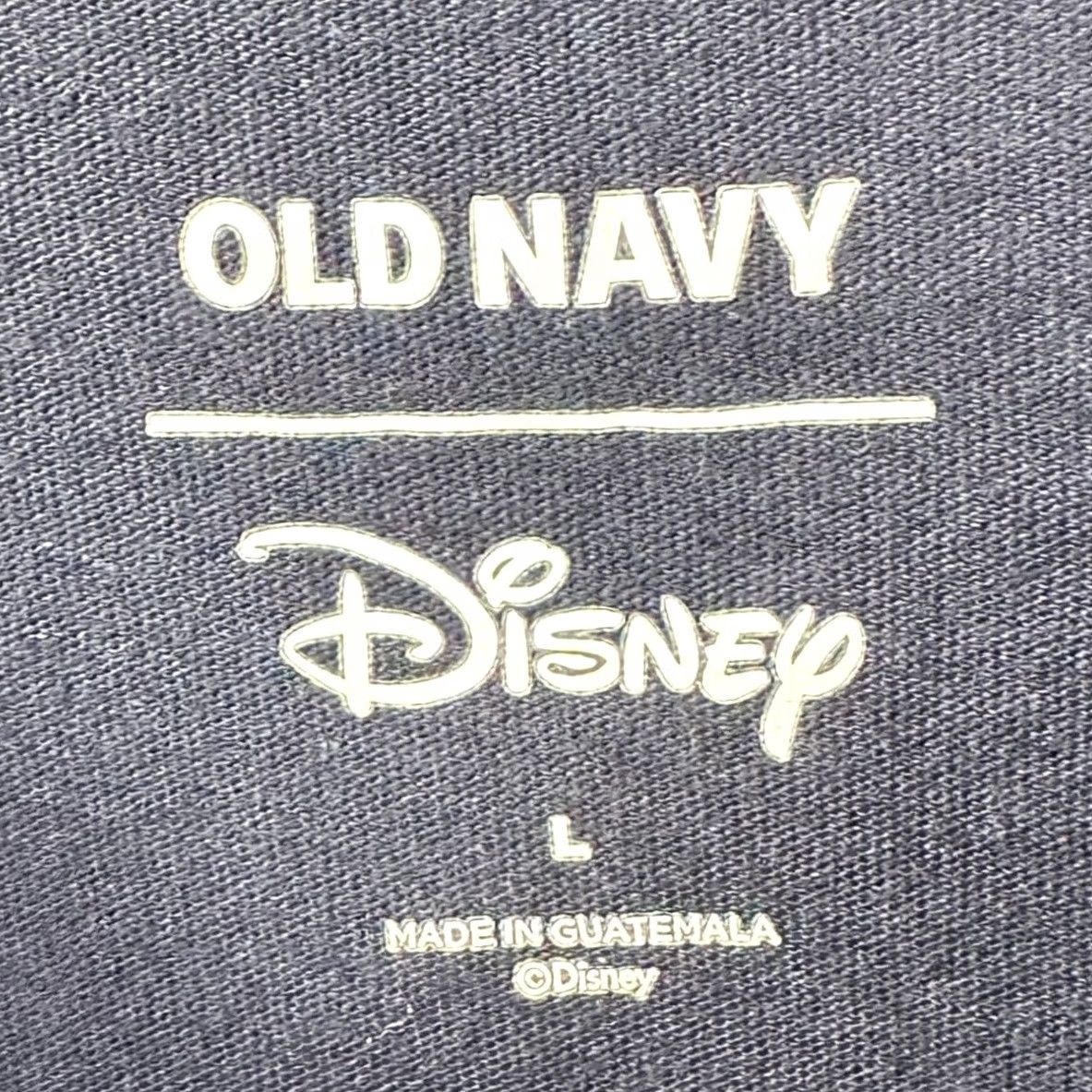 Old Navy VINTAGE Old Navy Disney T-Shirt Happy Hannukah Tee Unisex Large Navy Blue Mickey Mouse Size L / US 10 / IT 46 - 4 Thumbnail