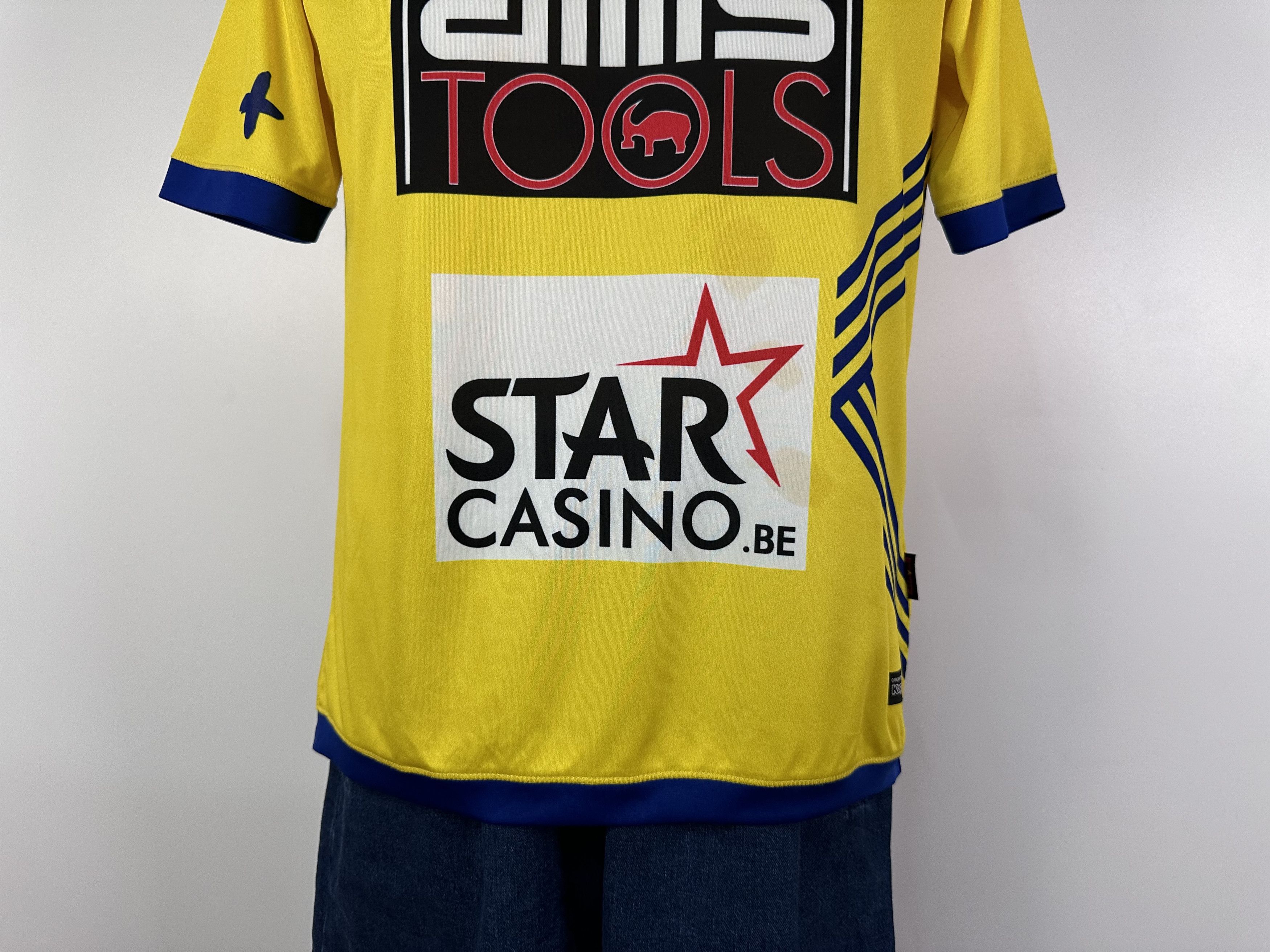 Kappa WAASLAND BEVEREN 2015 16 FOOTBALL SHIRT SOCCER JERSEY KAPPA Size US L / EU 52-54 / 3 - 5 Thumbnail
