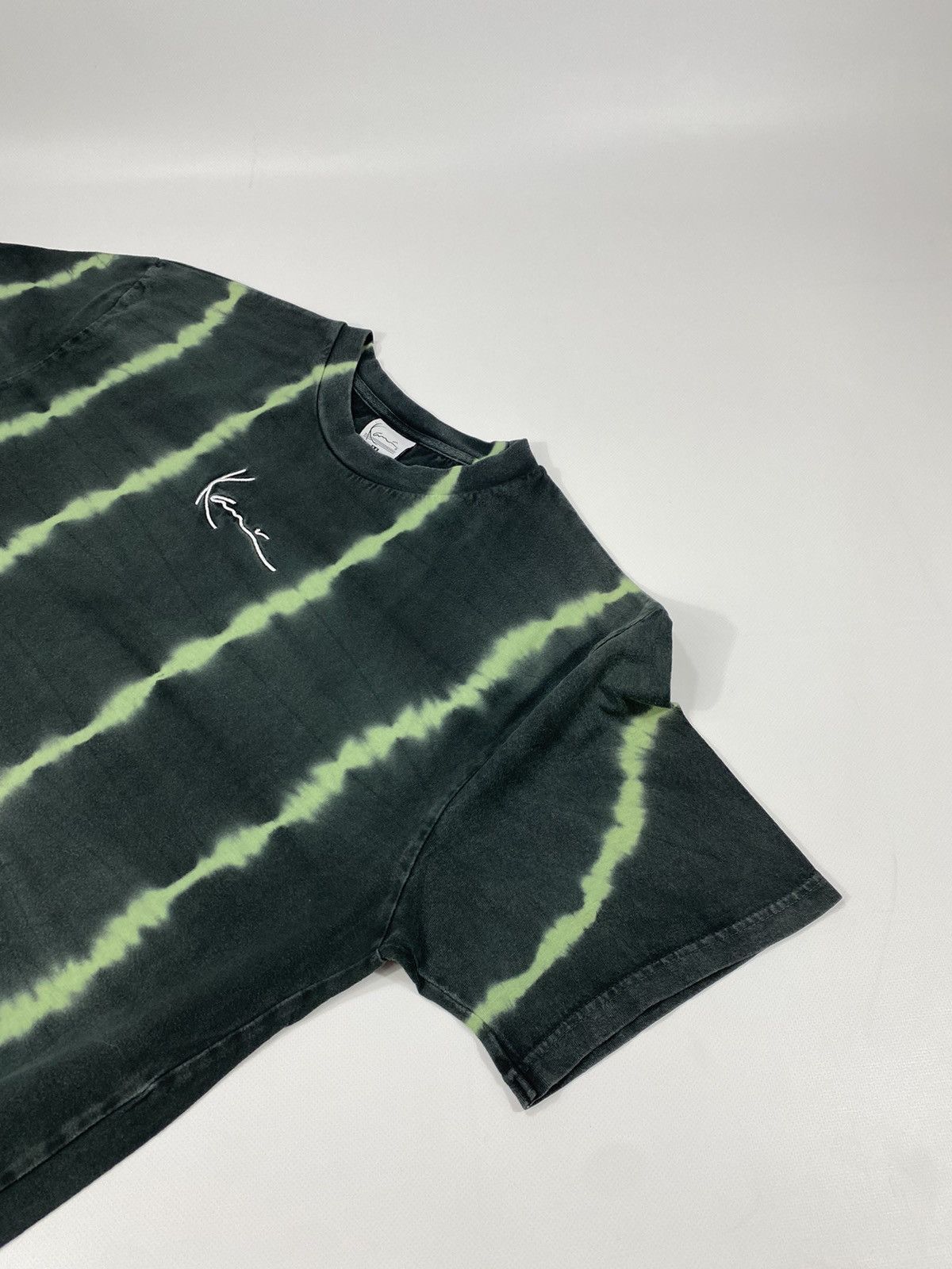 Karl Kani 🔥LASTDROP🔥 Karl Kani Tie Dye Crocodile Green Heavy T-shirt Size US L / EU 52-54 / 3 - 5 Thumbnail