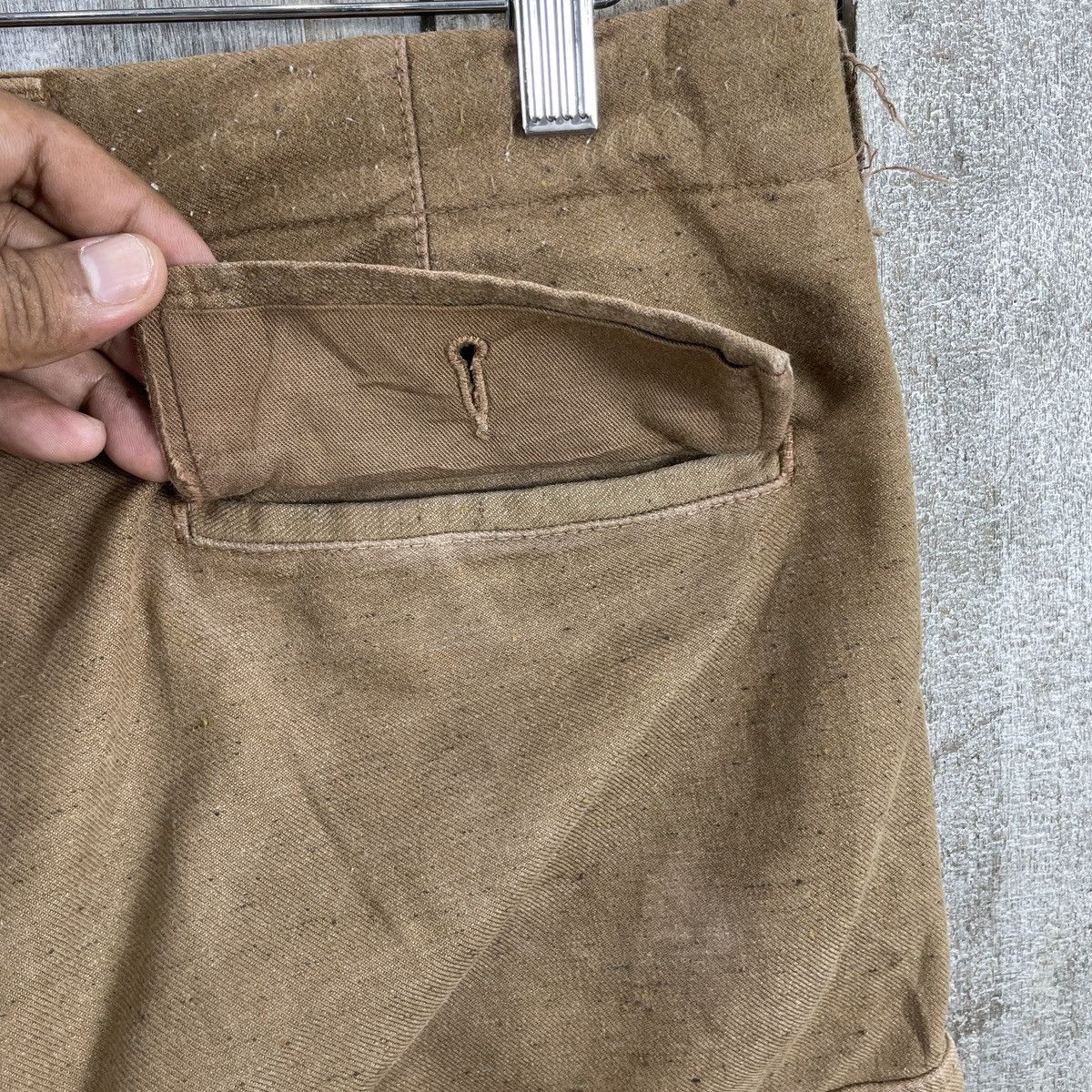 Japanese Brand × Spellbound × Vintage Vintage Spellbound Distressed Brown Cargo Pants Size US 33 - 6 Thumbnail