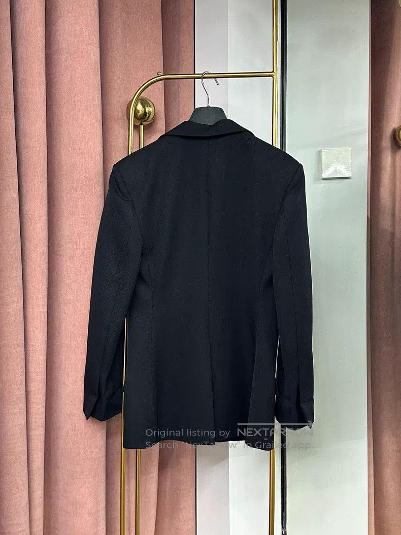 The Row The Row size 0 Classic Black Suit Jacket Size M / US 6-8 / IT 42-44 - 3 Thumbnail