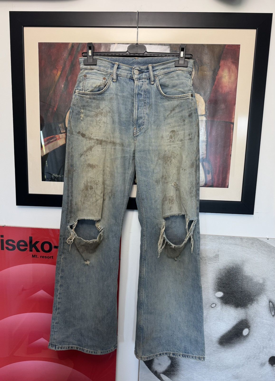 Acne Studios BNWT AW25 ACNE STUDIOS 2021M PENICILLIN DENIM JEANS