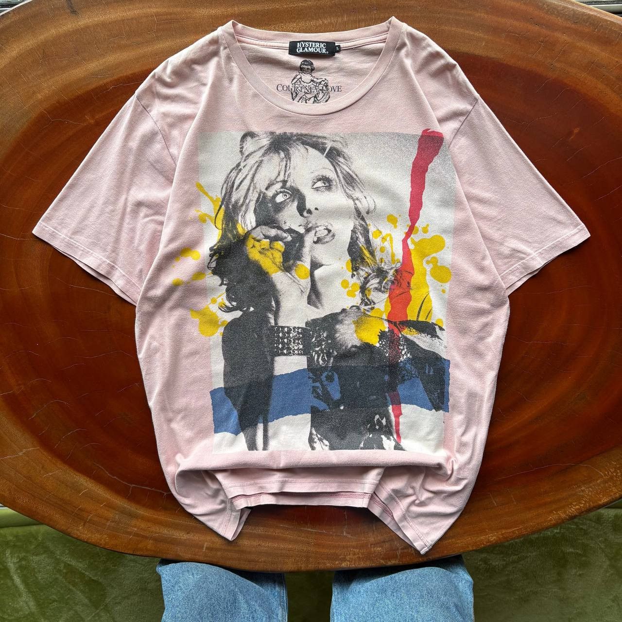 Hysteric Glamour Hysteric Glamour X Courtney Love Graphic Tshirt Size US L / EU 52-54 / 3 - 1 Thumbnail