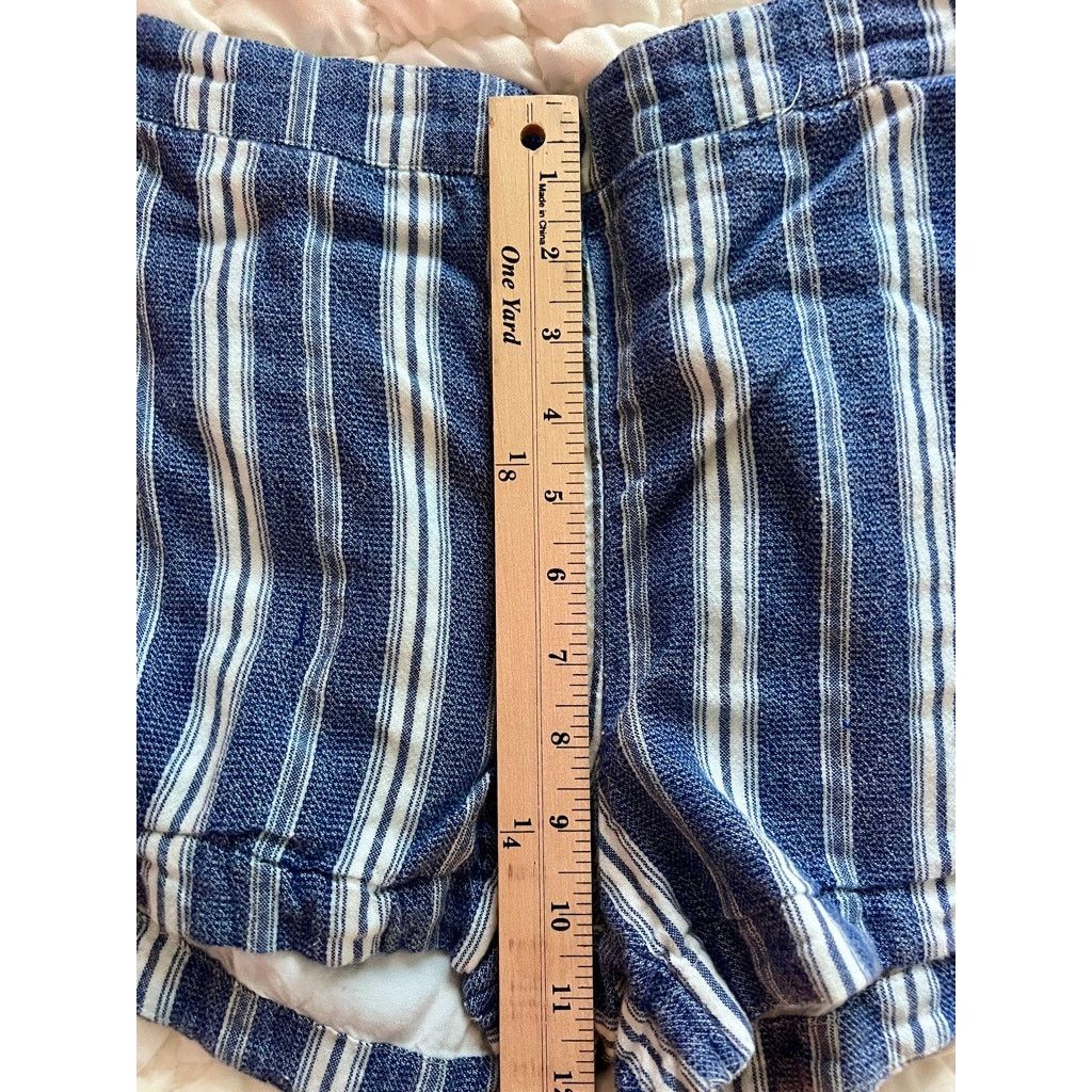 Hollister Y2K Hollister Size Sz 3 Women's Striped Shorts Size 24" / US 00 / IT 34 - 6 Thumbnail
