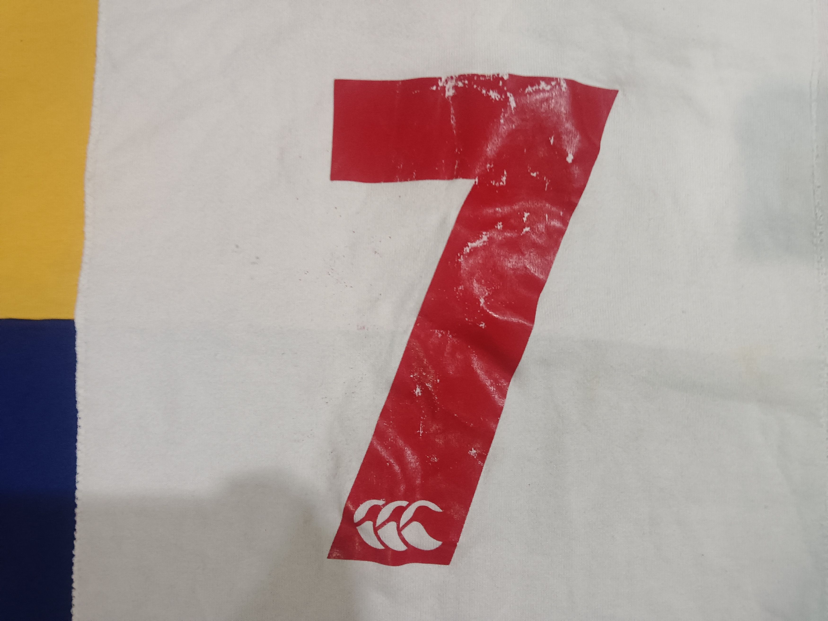 Canterbury of New Zealand Vintage rawfish rugby seven jersey player issue Size US XL / EU 56 / 4 - 7 Thumbnail