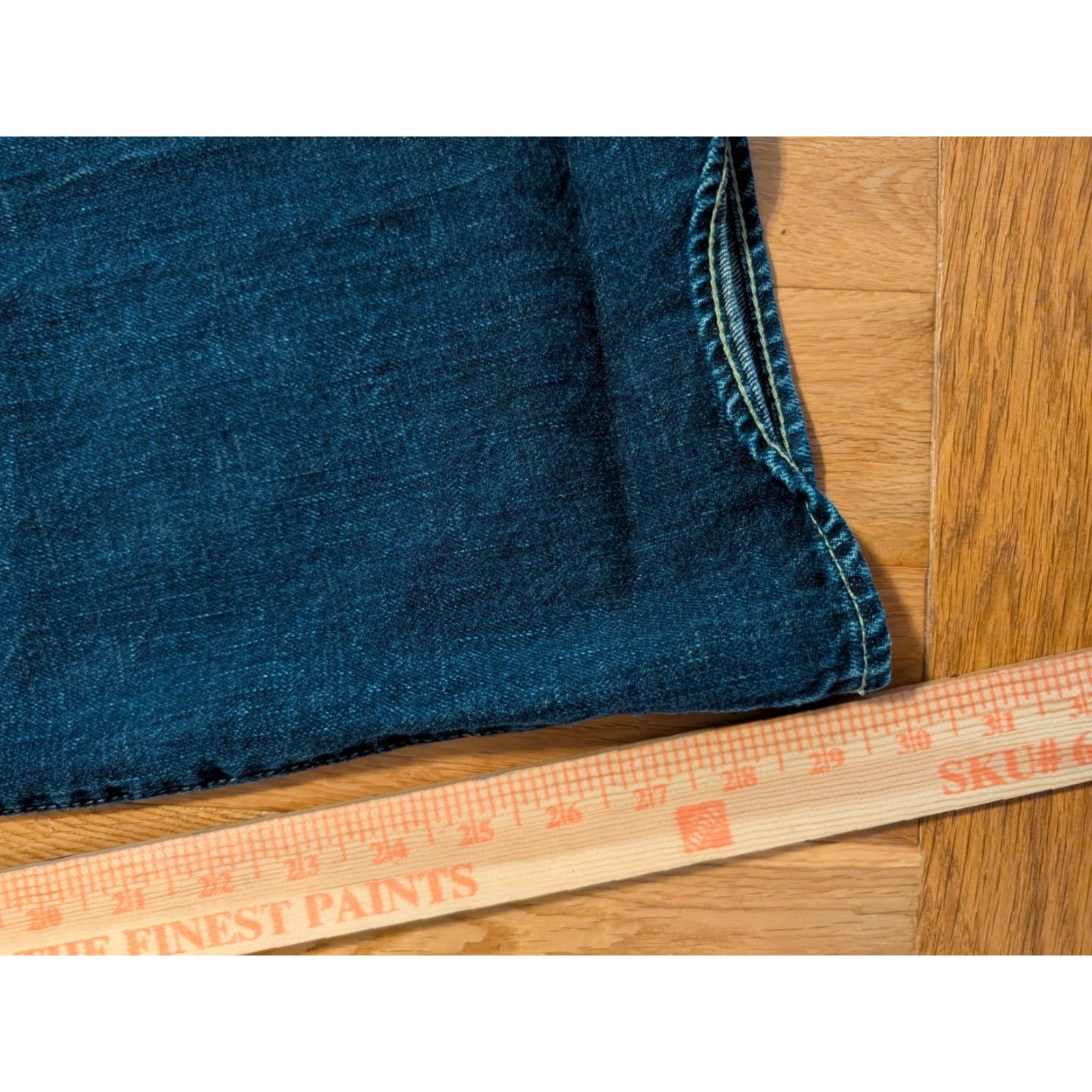 Union LA Union LA Y2k Dark Denim Men's Regular Straight Fit 32x30 Jeans Blue Dark Wash Straight Mens 32 30 Regular Union LA Y2k Dark Denim Jeans Men Size 32x30 Size US 32 / EU 48 - 2 Thumbnail