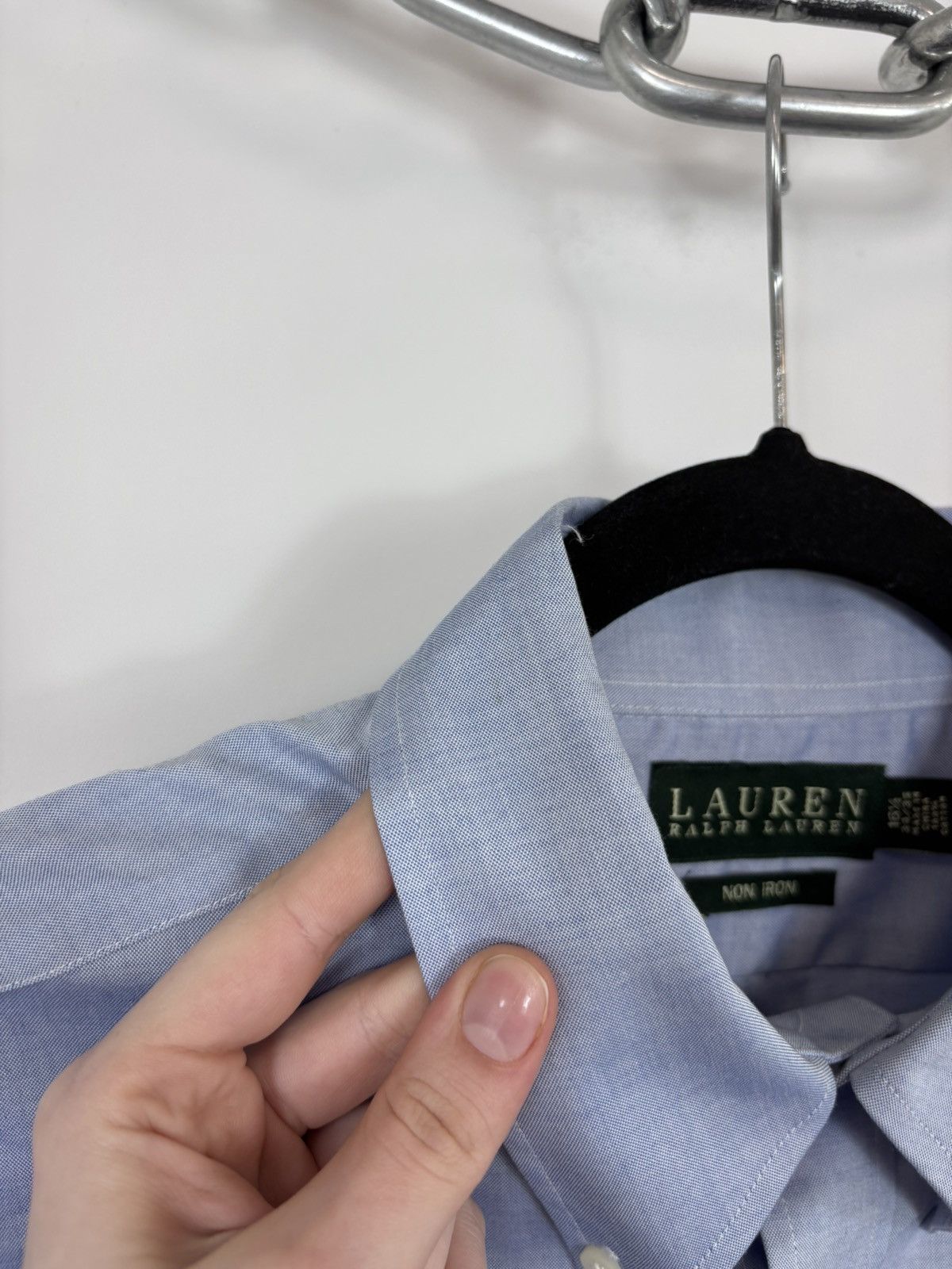 Lauren Ralph Lauren Lauren Ralph Lauren Men’s Blue Long Sleeve Shirt Button Down Size US XL / EU 56 / 4 - 13 Thumbnail