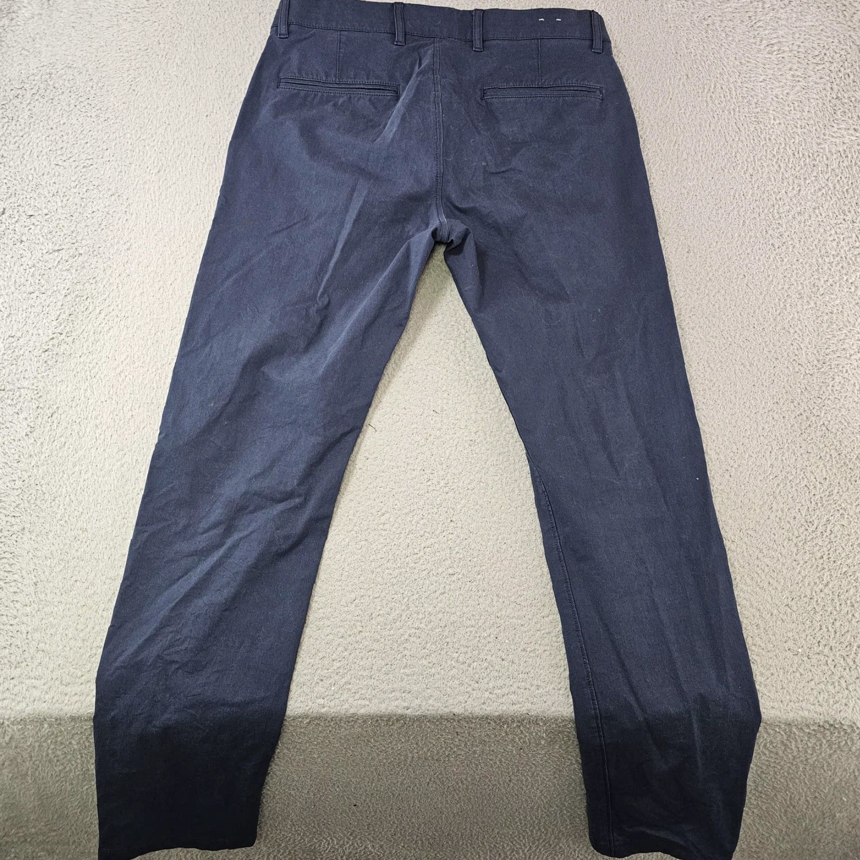 J.Crew J.Crew Mens Pants Chino Slim 29x30 Navy Blue 484 Tech Pant Performance Stretch Zip Front Pockets Size US 29 - 7 Thumbnail