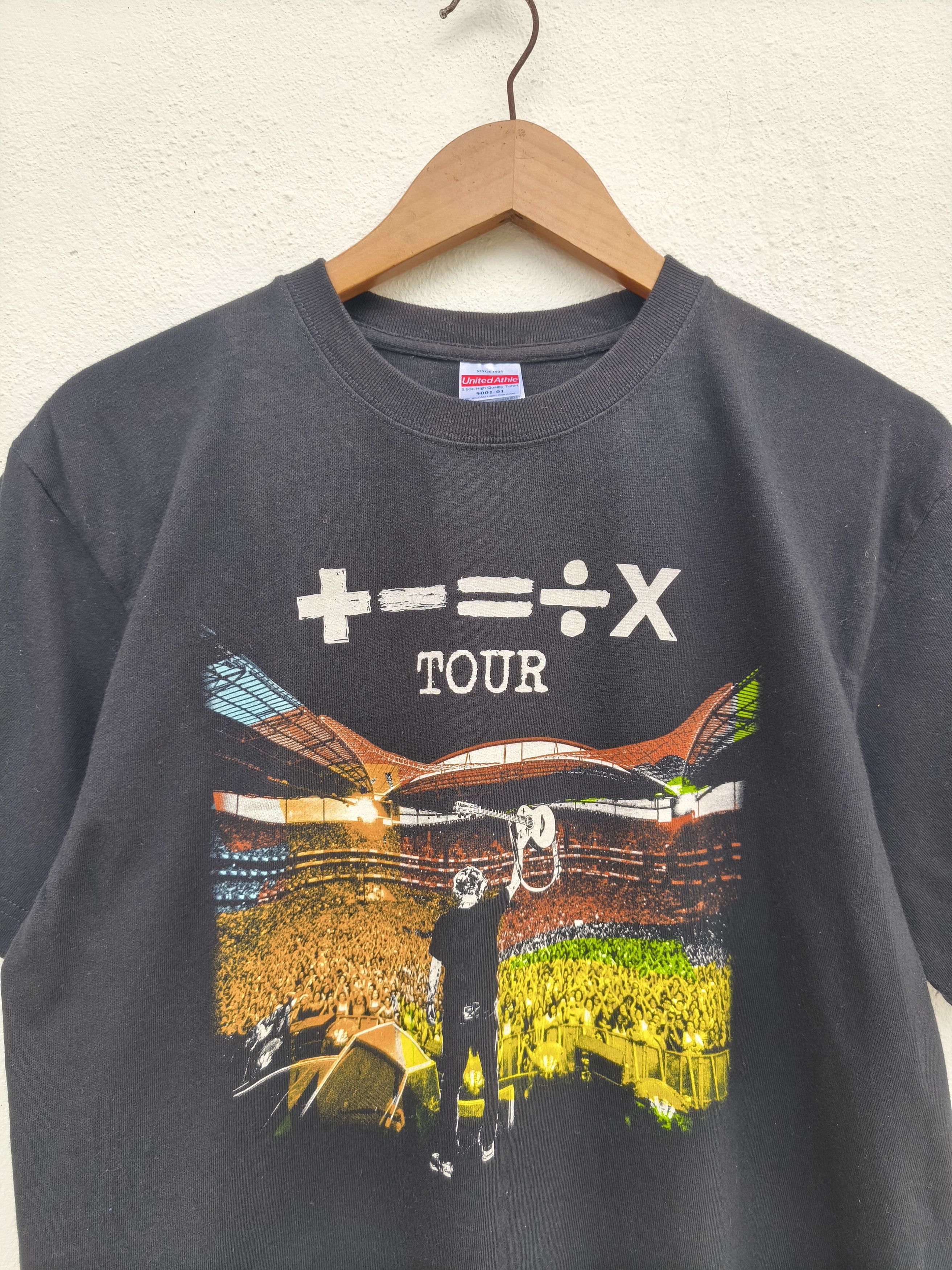 Band Tees Justice World Tour Shirt 2012 Ed Banger Records Men's