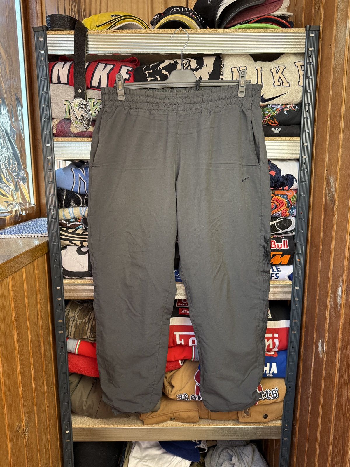 Nike Nike Vintage Parachute Y2K Nylon Pants Baggy XL Size US 36 / EU 52 - 1 Thumbnail