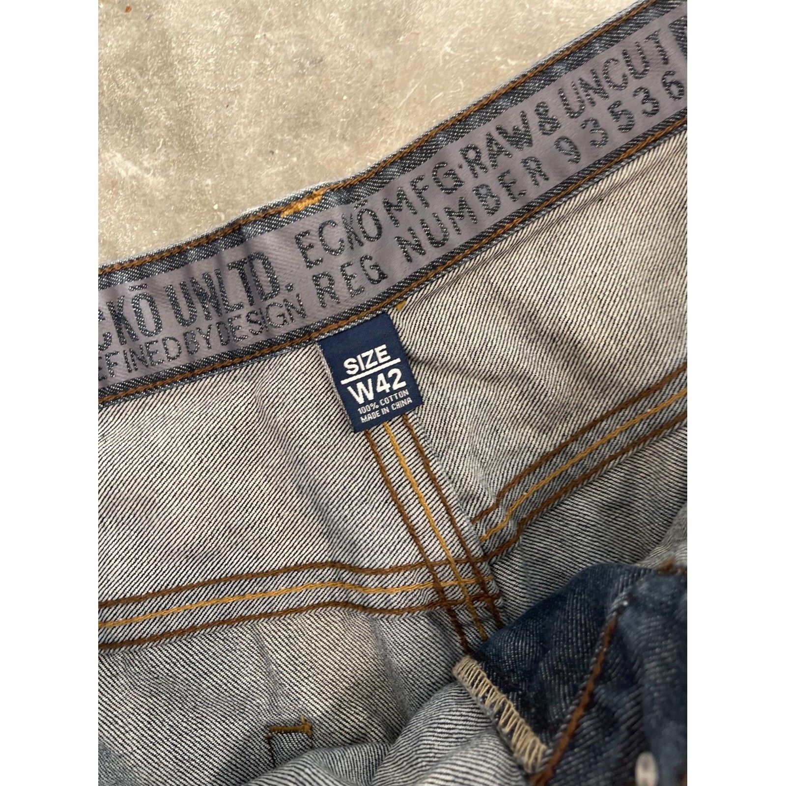 Ecko Unltd. VTG Y2K 90S ECKO UNLTD BLUE DENIM JEAN SHORTS JORTS BAGGY SK Size US 42 / EU 58 - 9 Thumbnail
