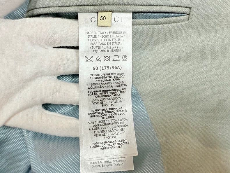 Gucci Gucci Double-breasted casual suit Size 50R - 6 Thumbnail
