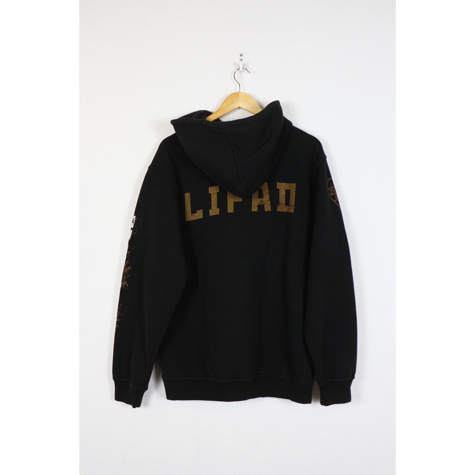 Japanese Brand Vintage Rammstein LIFAD Metal Band Rock Hoodie Y2K 90s Grail Size US M / EU 48-50 / 2 - 6 Thumbnail