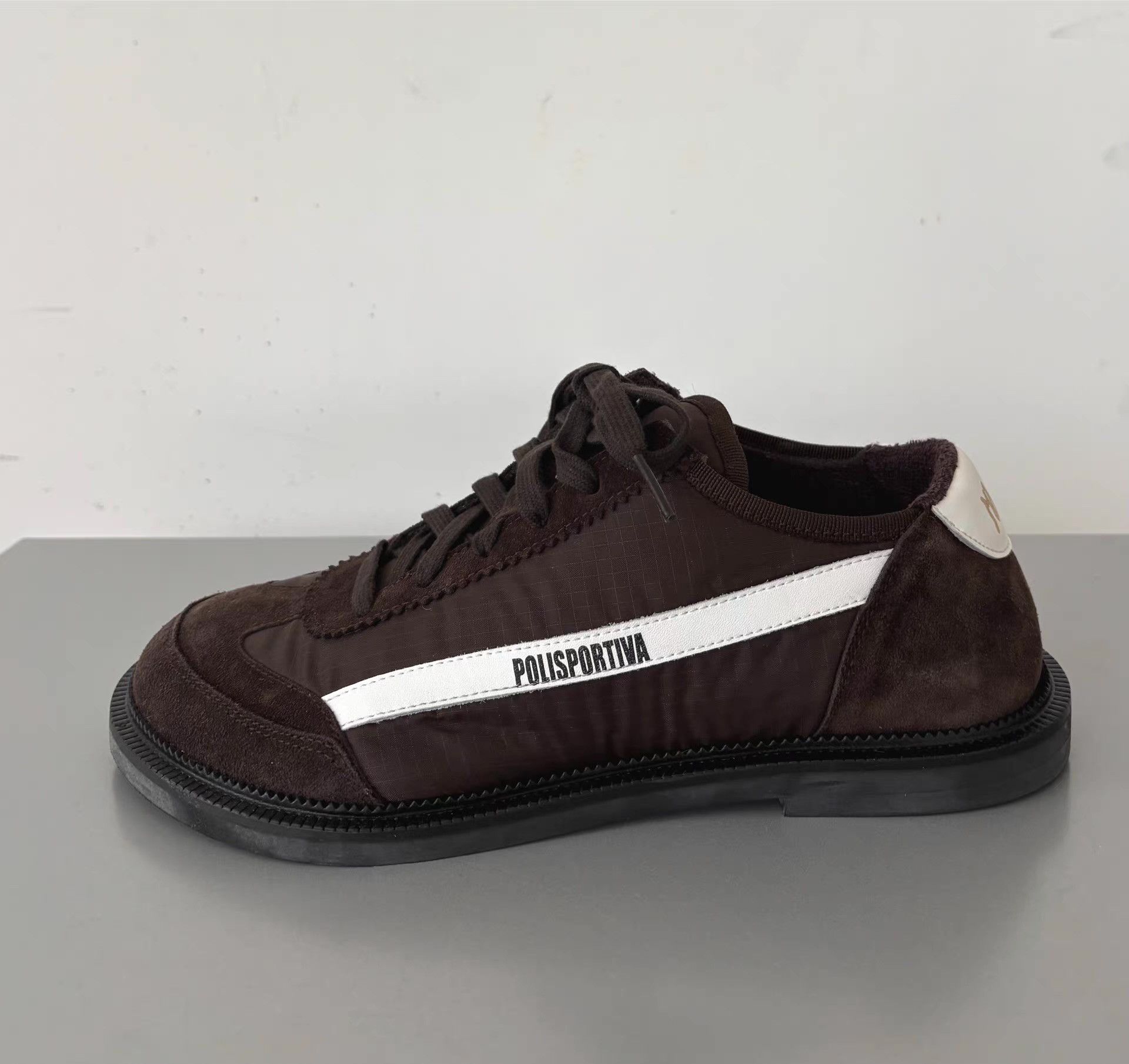 Magliano Magliano Men's Brown Retro Sneakers Ｑ21 Size US 7 / EU 40 - 6 Thumbnail