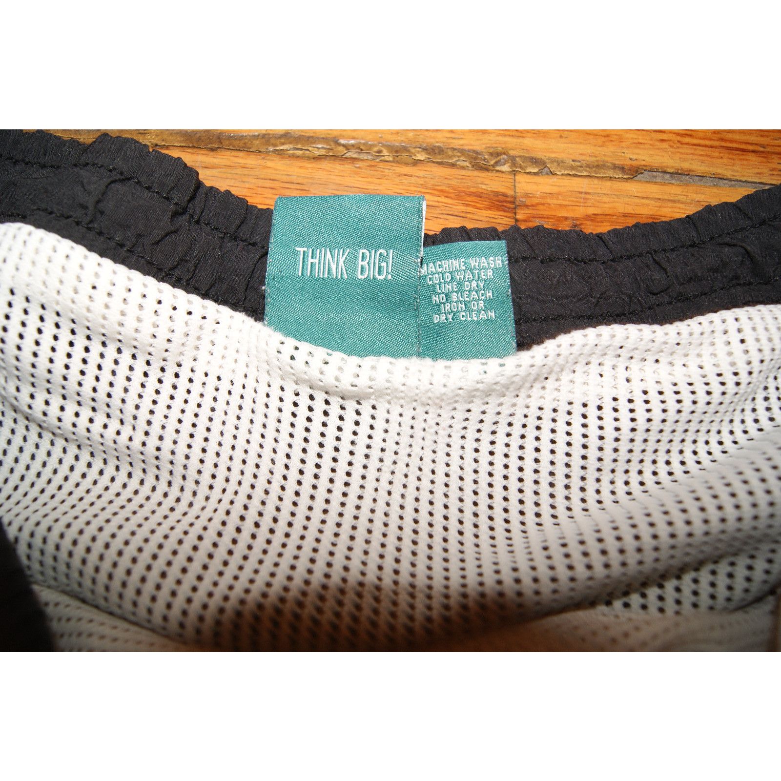 Big Dogs VTG 90s BIG DOGS Men XL Swim Trunks Shorts Drawstring Pocket Size US 36 / EU 52 - 5 Thumbnail