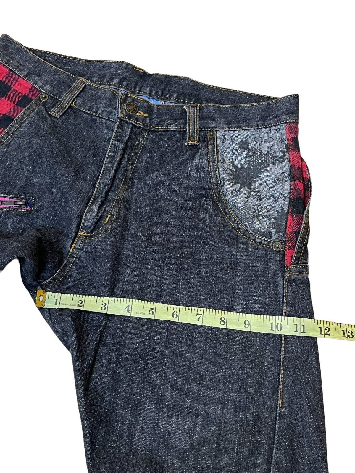 Le Grande Bleu (L.G.B.) SICK🔥JAPANESE BRAND SUGGESTION ACTIVE STREET JEANS Size US 32 / EU 48 - 12 Thumbnail