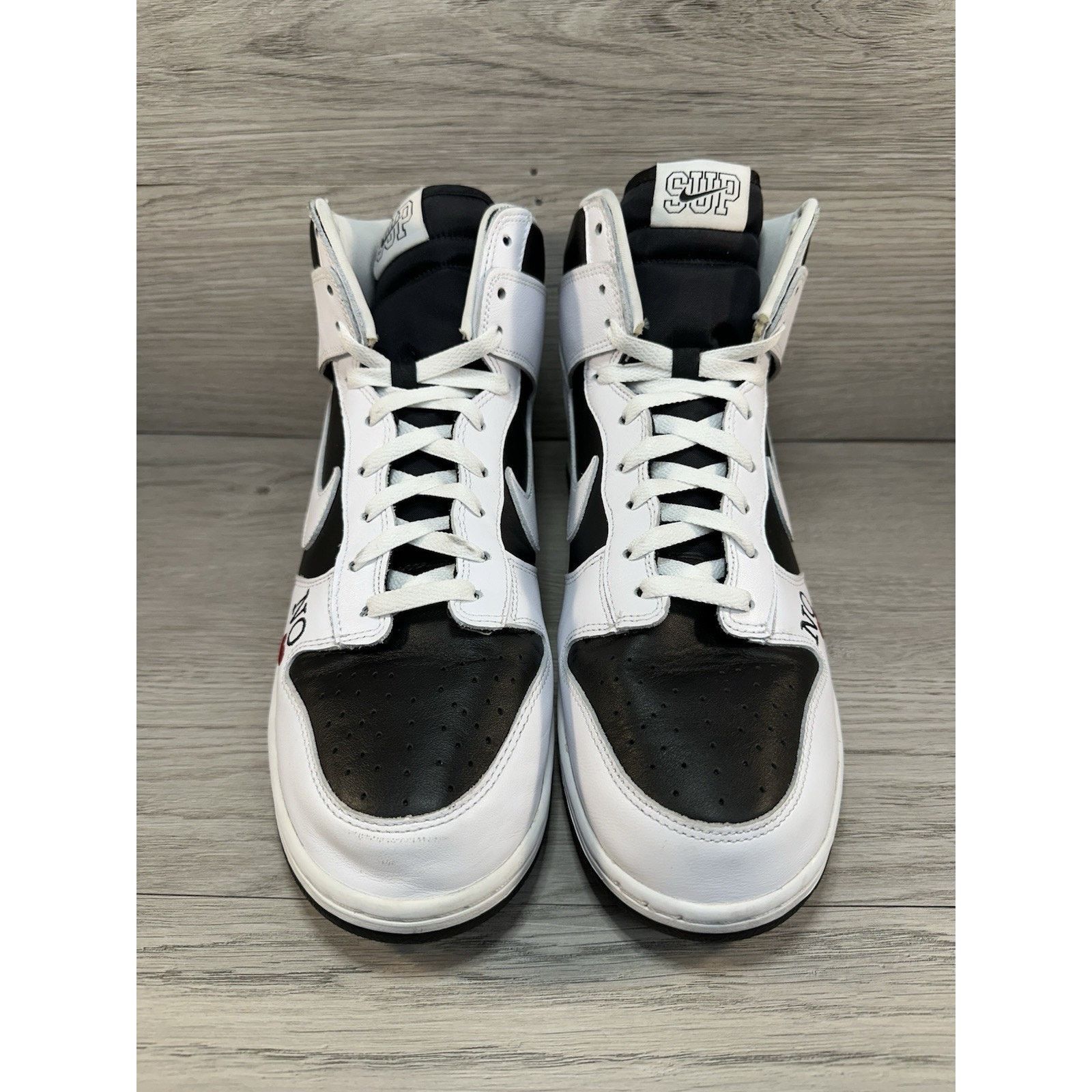 Nike × Supreme Nike Supreme x Dunk SB High By Any Means Stormtrooper - 13 Size US 13 / EU 46 - 4 Thumbnail