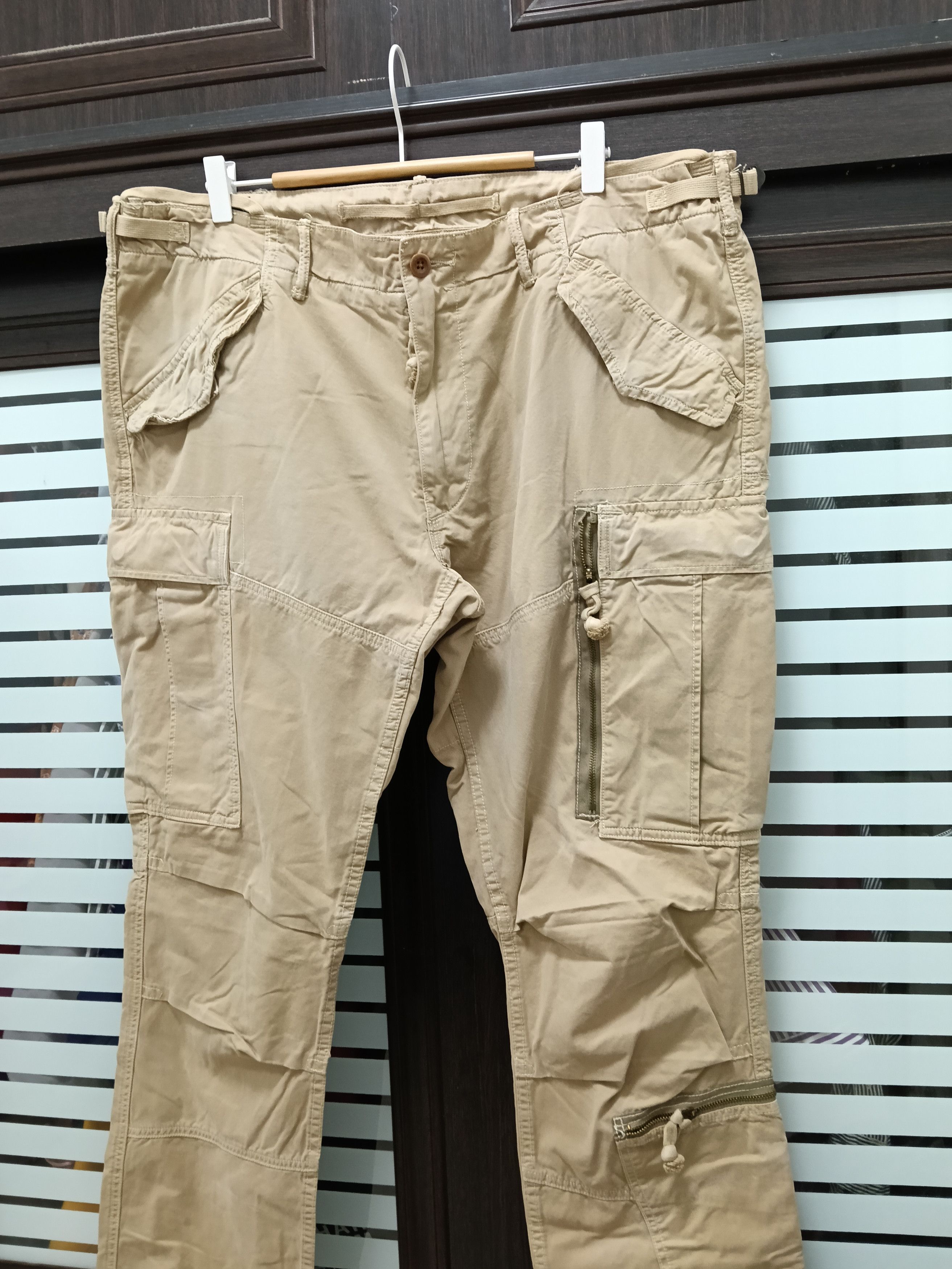Polo Ralph Lauren 💥M-57 Polo Ralph Lauren Military Cargo Pants 💥 Size US 38 / EU 54 - 4 Thumbnail