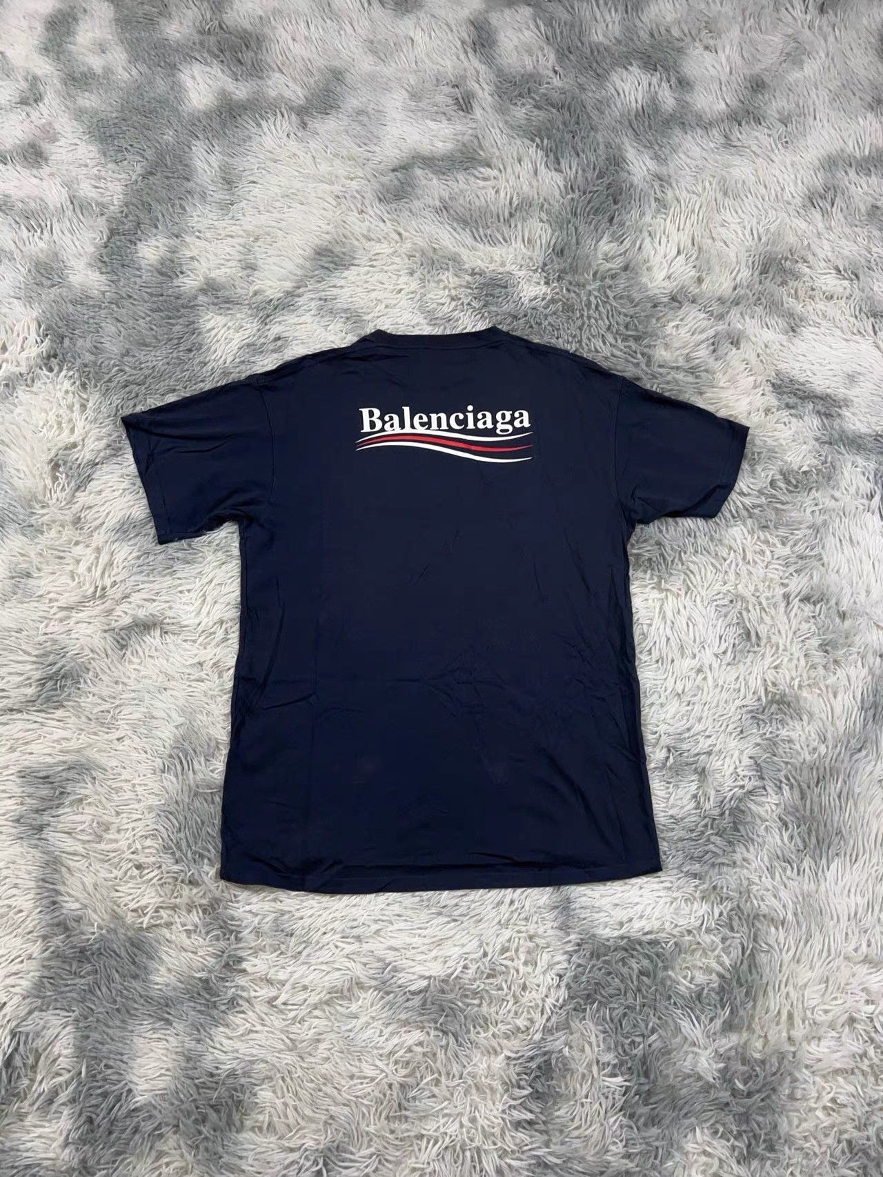 Balenciaga Balenciaga Wave Short Sleeve K28 Size US XXS / EU 40 - 2 Thumbnail