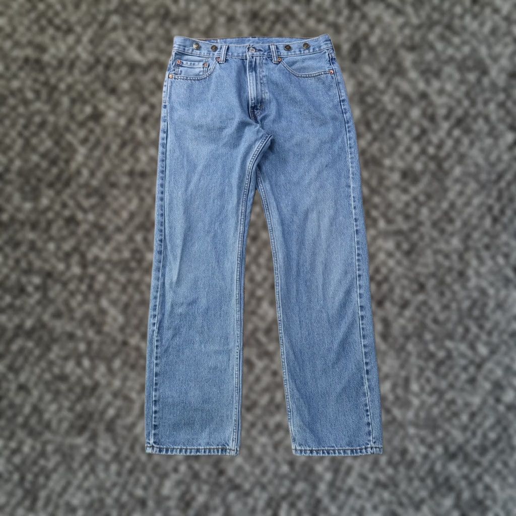Levi's VINTAGE Levis 505 Regular Fit Straight Leg Jeans Men 32x32 Blue Denim Size US 32 / EU 48 - 1 Thumbnail