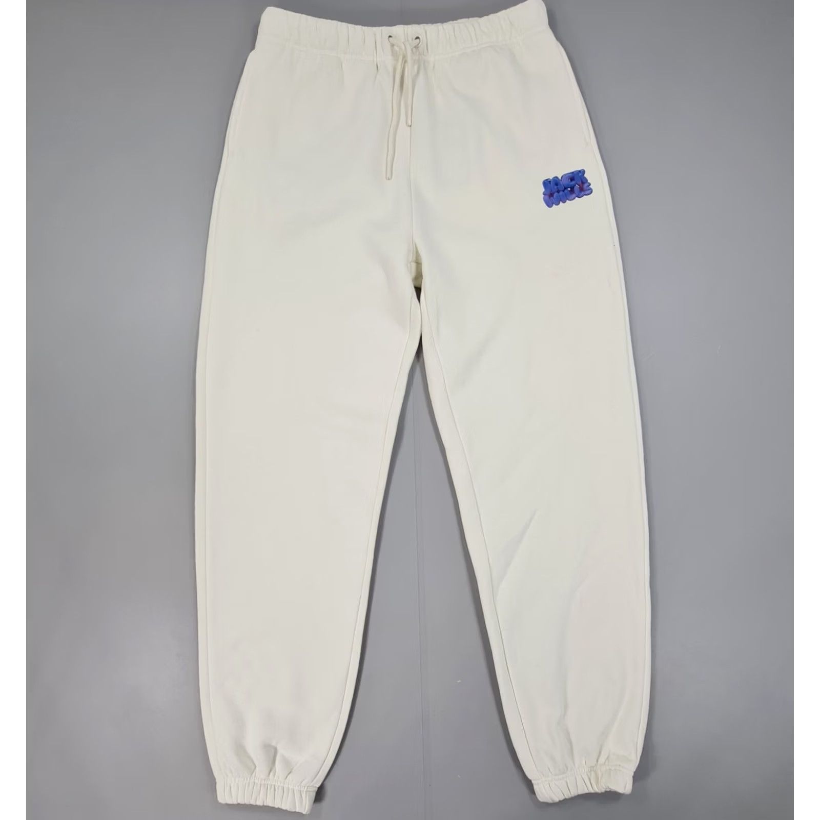 Jack Wills Jack Wills Womens Joggers White 12 UK Bubble Graphic Logo Fleece Pants Size 34" / US 12 / IT 48 - 3 Thumbnail