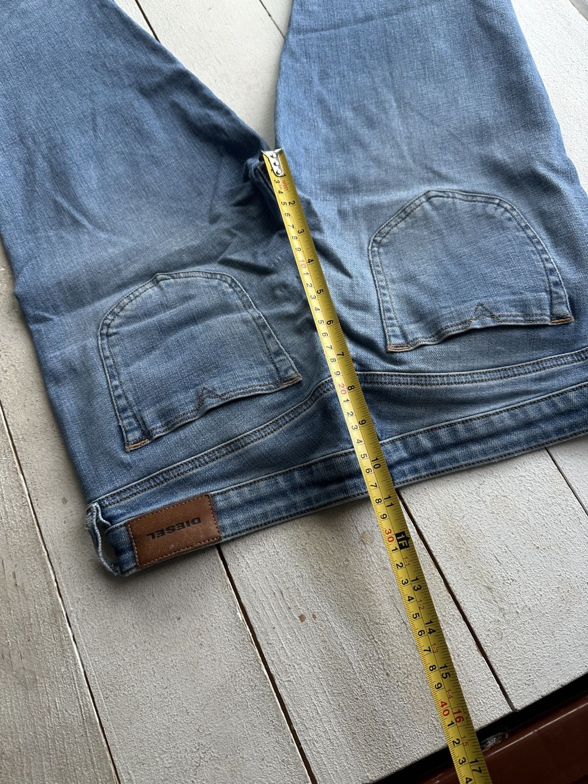 Diesel 🚨 DIESEL IFSIXWASNINE JEANS DENIM RARE Y2K FIT GOTHIC PUNK Size 30" / US 8 / IT 44 - 15 Thumbnail