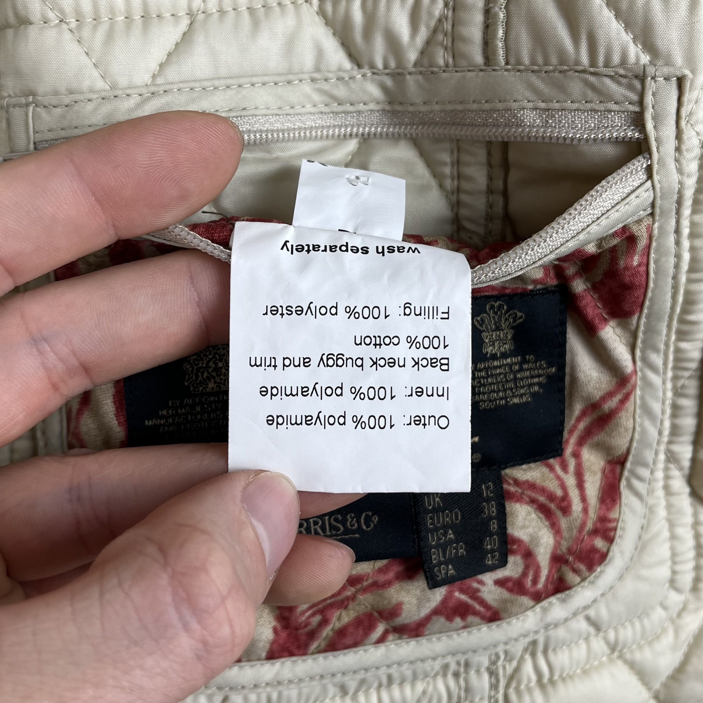 Barbour Ladies Barbour Morris Utility Quilted Jacket Size M / US 6-8 / IT 42-44 - 17 Thumbnail