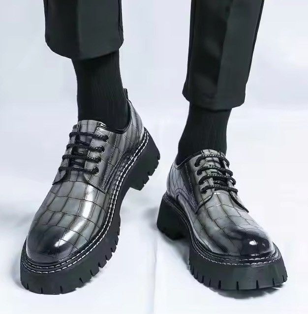 Japanese Brand Casual Classic Oxford Lace Up Loafers Boots Size US 9.5 / EU 42-43 - 2 Thumbnail