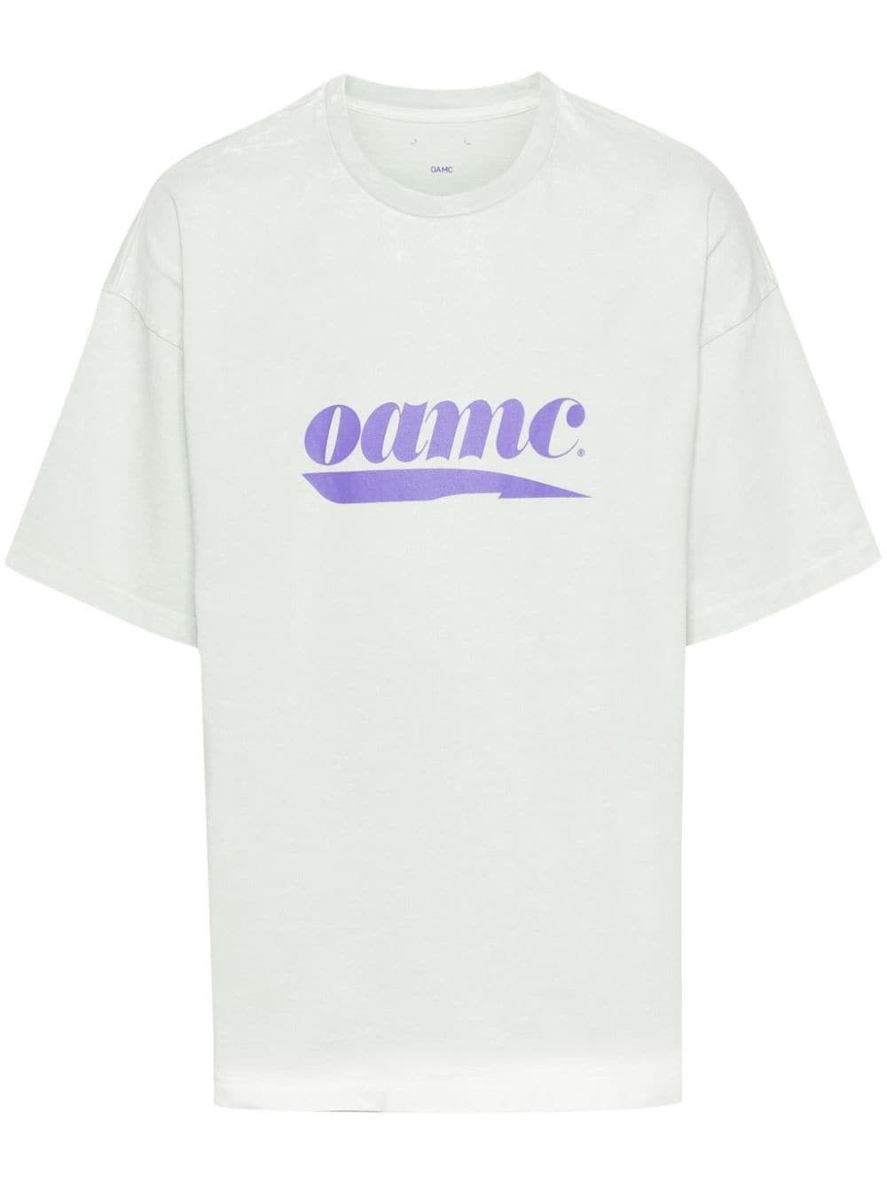 OAMC o1y0225 Logo Crewneck T-Shirt in Light Green Size US S / EU 44-46 / 1 - 1 Thumbnail