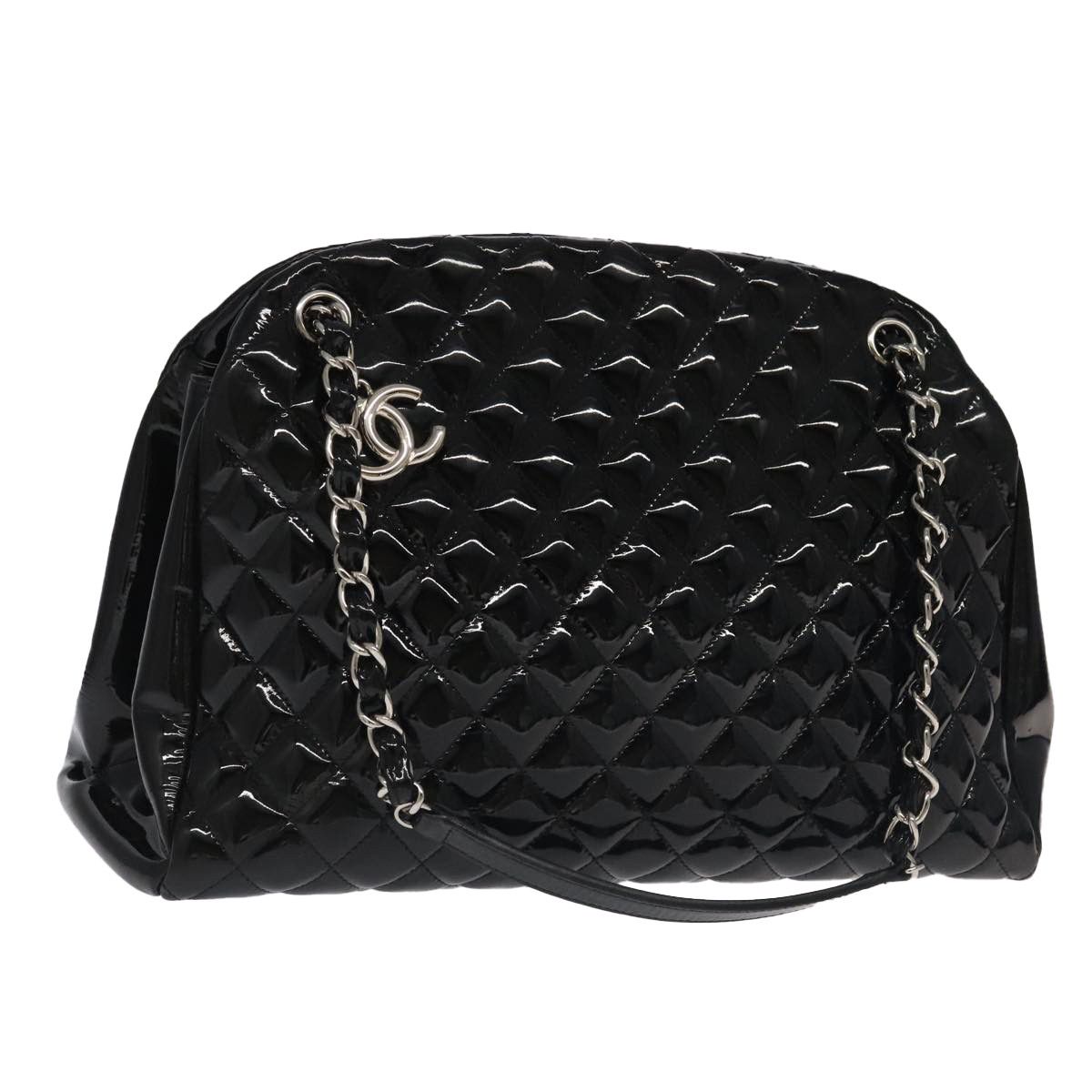 Chanel Mademoiselle Black Leather Shoulder Bag (Pre-Owned) Size ONE SIZE - 1 Thumbnail