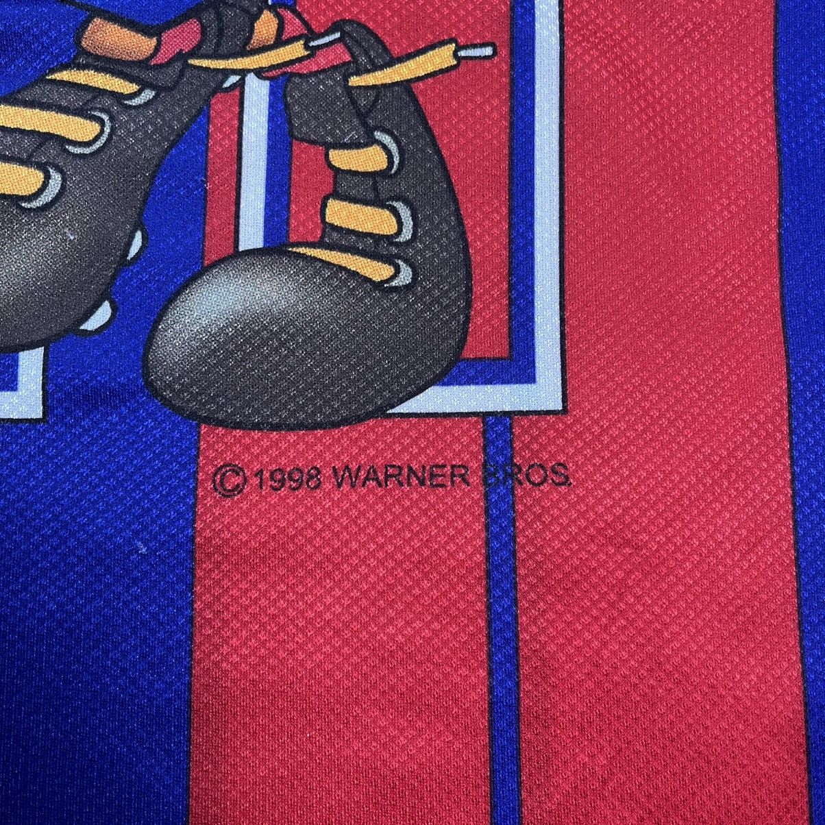 Warner Bros Vintage Jerse Barcelona x Looney Tunes ©️1998 Size US XL / EU 56 / 4 - 7 Thumbnail