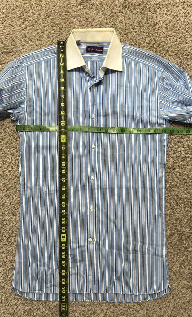 Ralph Lauren Purple Label Ralph Lauren Purple Label Bengal-striped Size 15.5 Size US M / EU 48-50 / 2 - 7 Thumbnail