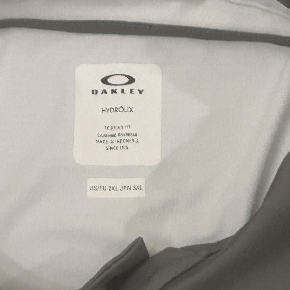 Oakley Men’s Oakley hydrolux dry-fit golf polo Size US XXL / EU 58 / 5 - 3 Thumbnail