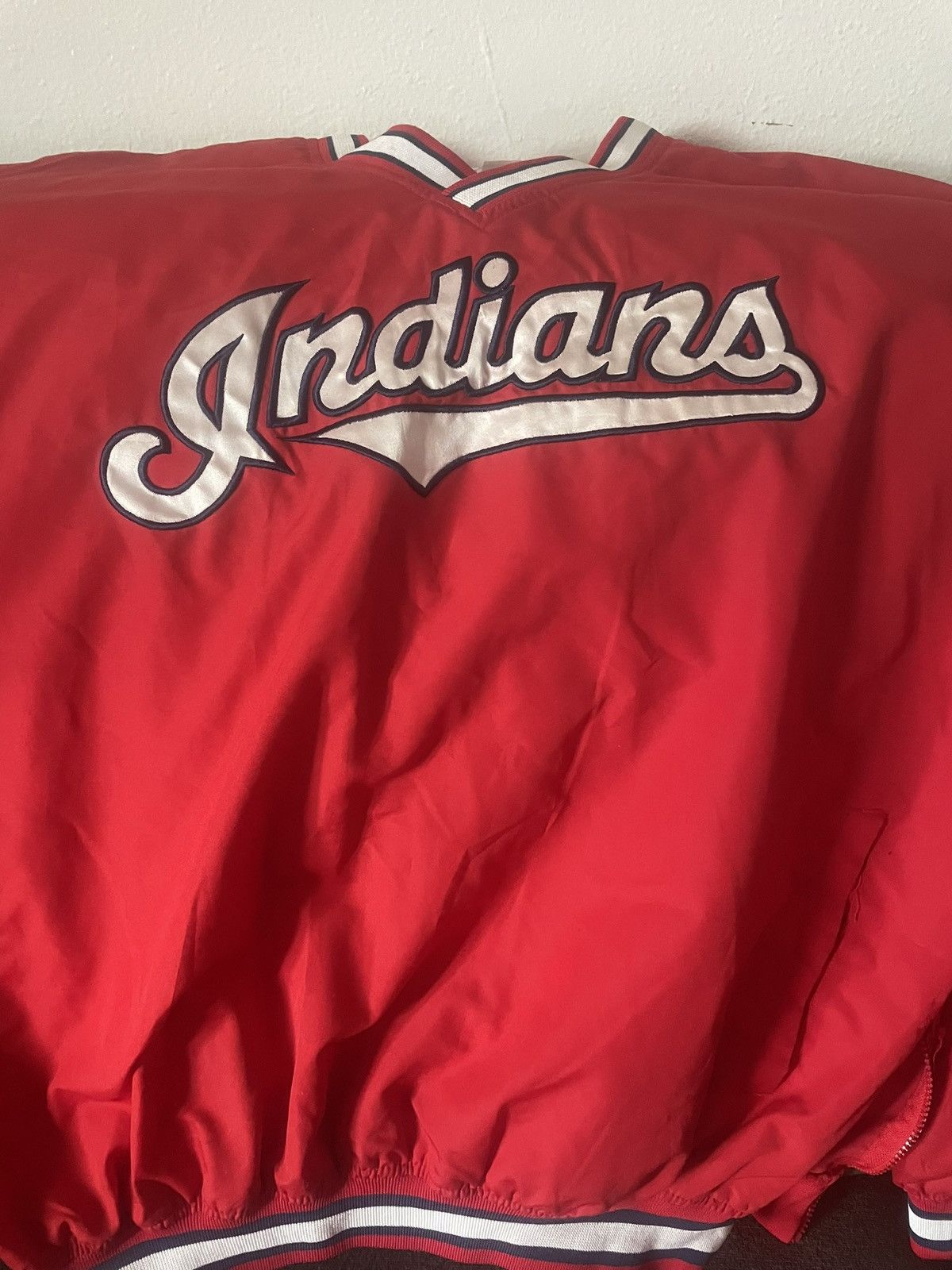 image of 2Xl Cleveland Indians Starter in Red, Men's