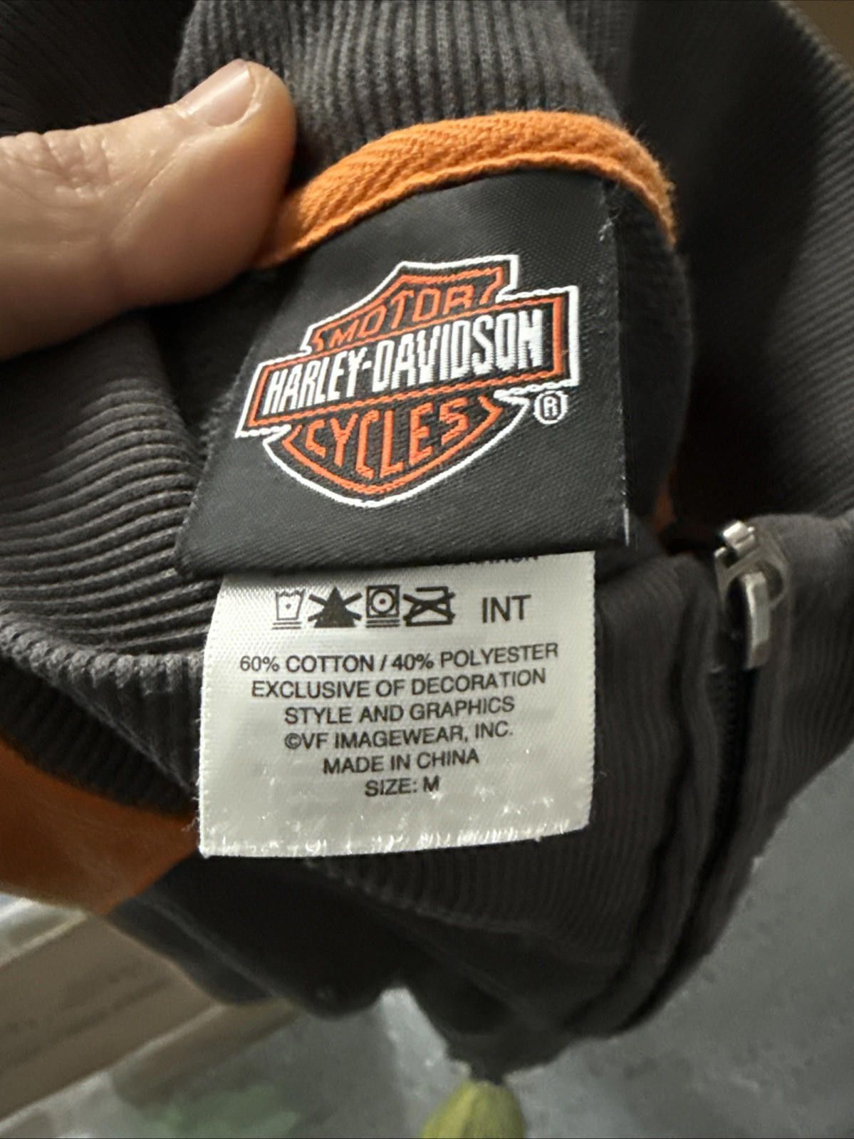 Designer Harley Davidson Full Zip Jacket Southern Binghamton NY M Size ONE SIZE - 5 Thumbnail