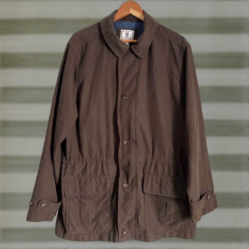 Peter Millar VINTAGE Peter Millar Jacket Men's Brown Sz L Jacket Size US L / EU 52-54 / 3 - 1 Thumbnail