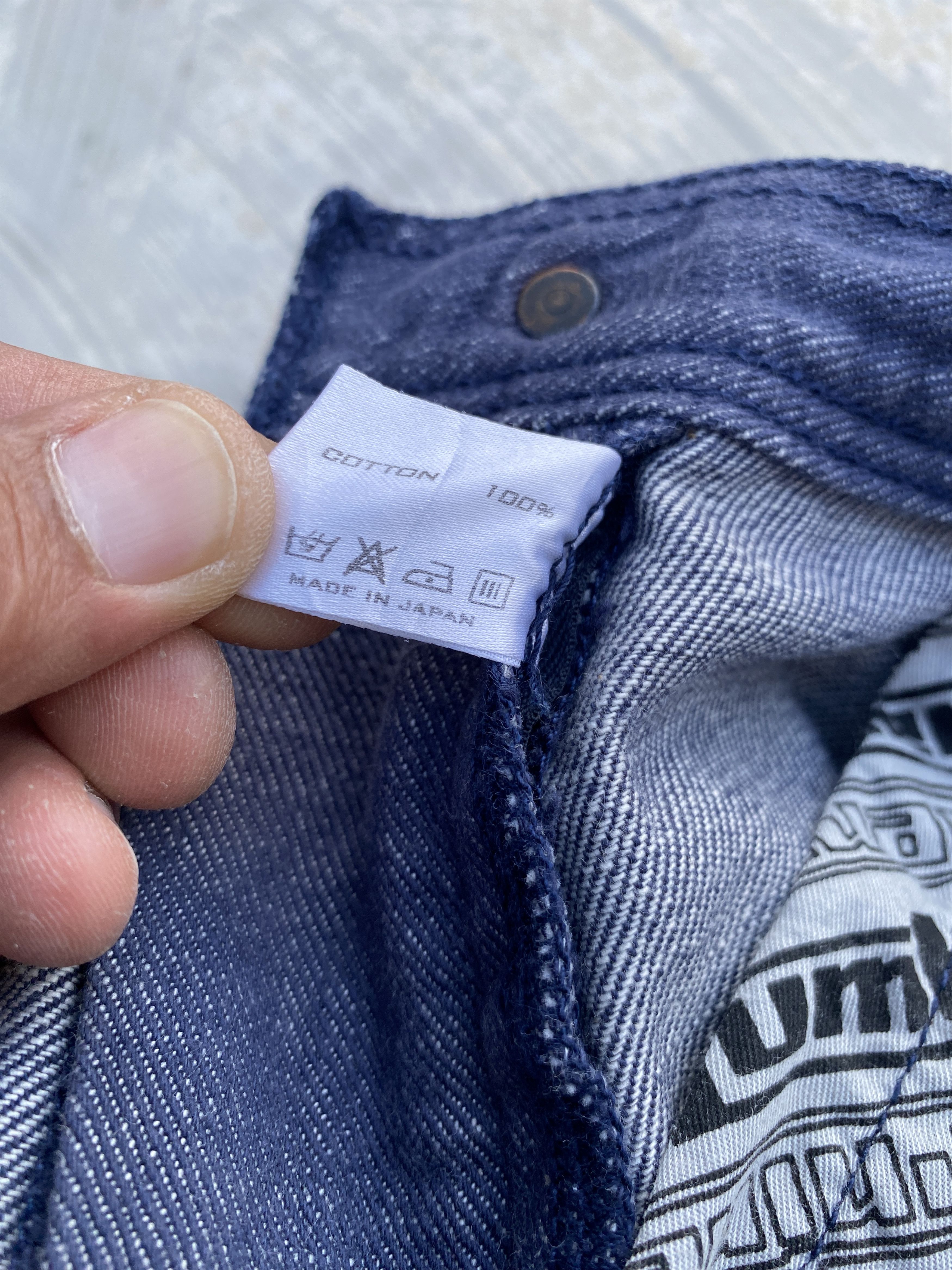 Japanese Brand Number Nine Pain Jeans 50s Roebuck Inspired Size US 33 - 15 Thumbnail