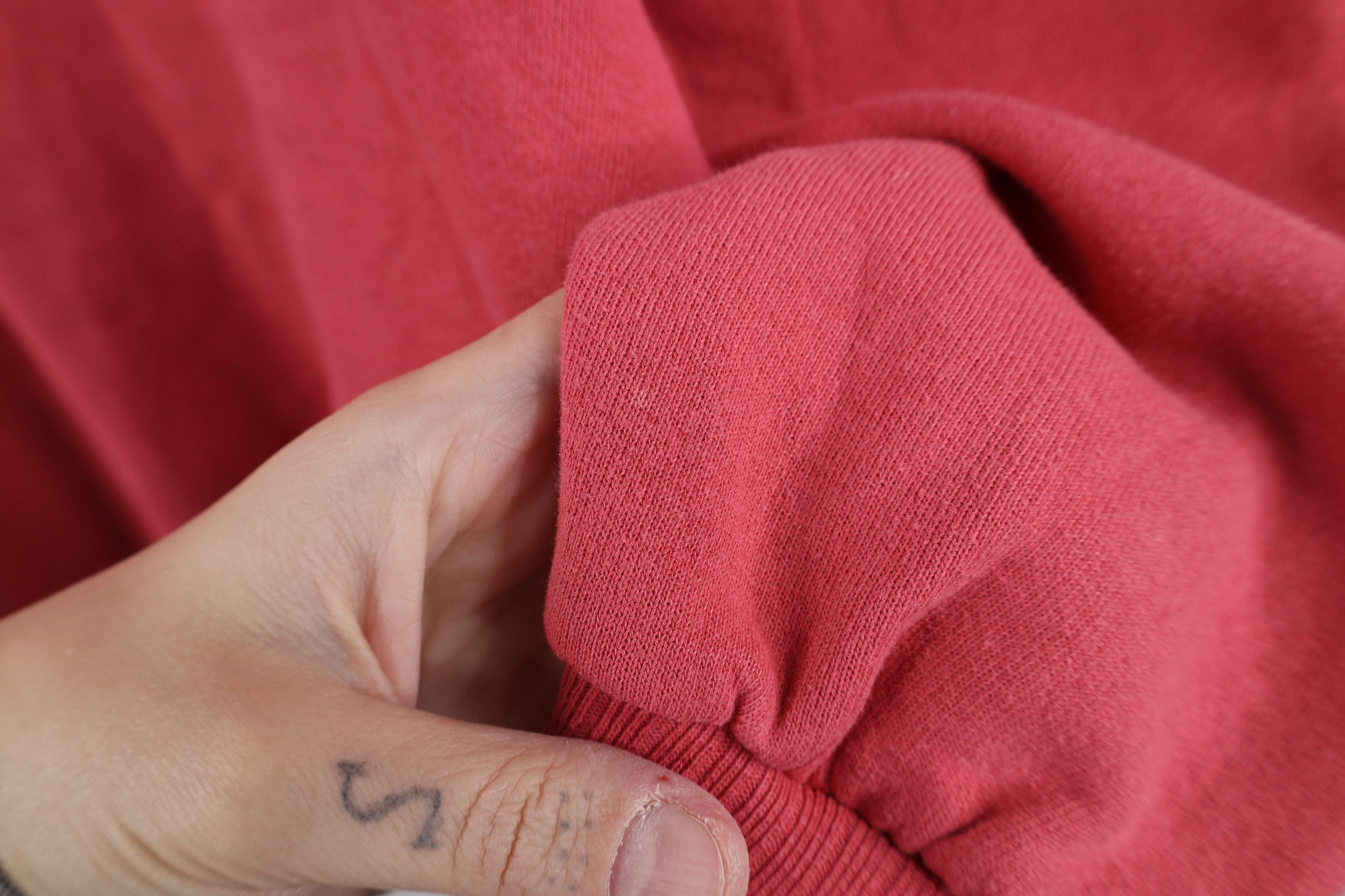 Russell Athletic Vintage 90s Russell Athletic Crewneck Sweatshirt Pink USA Size M / US 6-8 / IT 42-44 - 7 Thumbnail