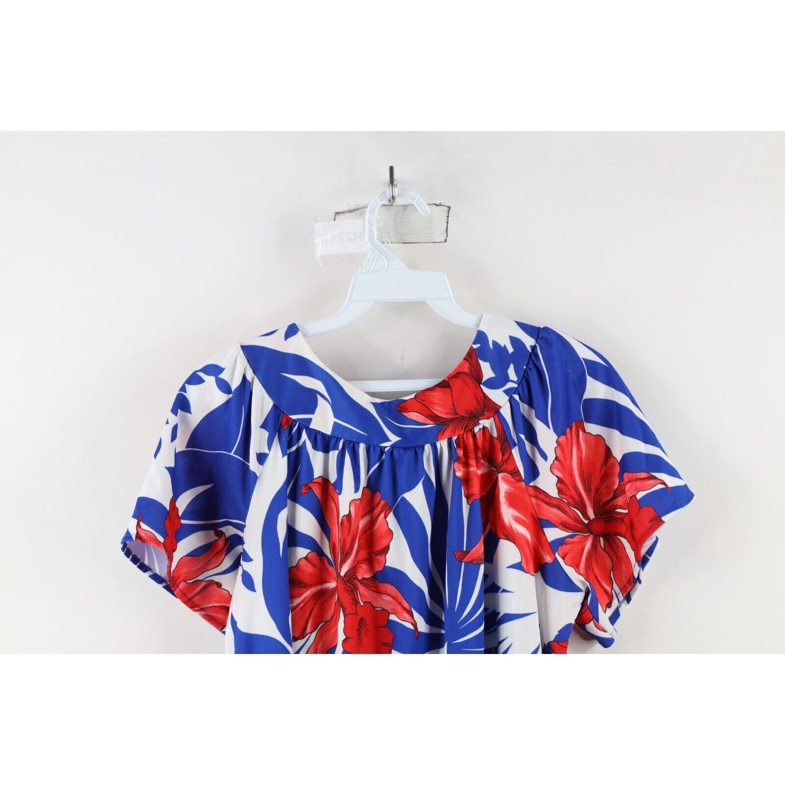Vintage Vintage 80s 90s Streetwear Distressed Flower Muu Muu Dress Size M / US 6-8 / IT 42-44 - 17 Thumbnail
