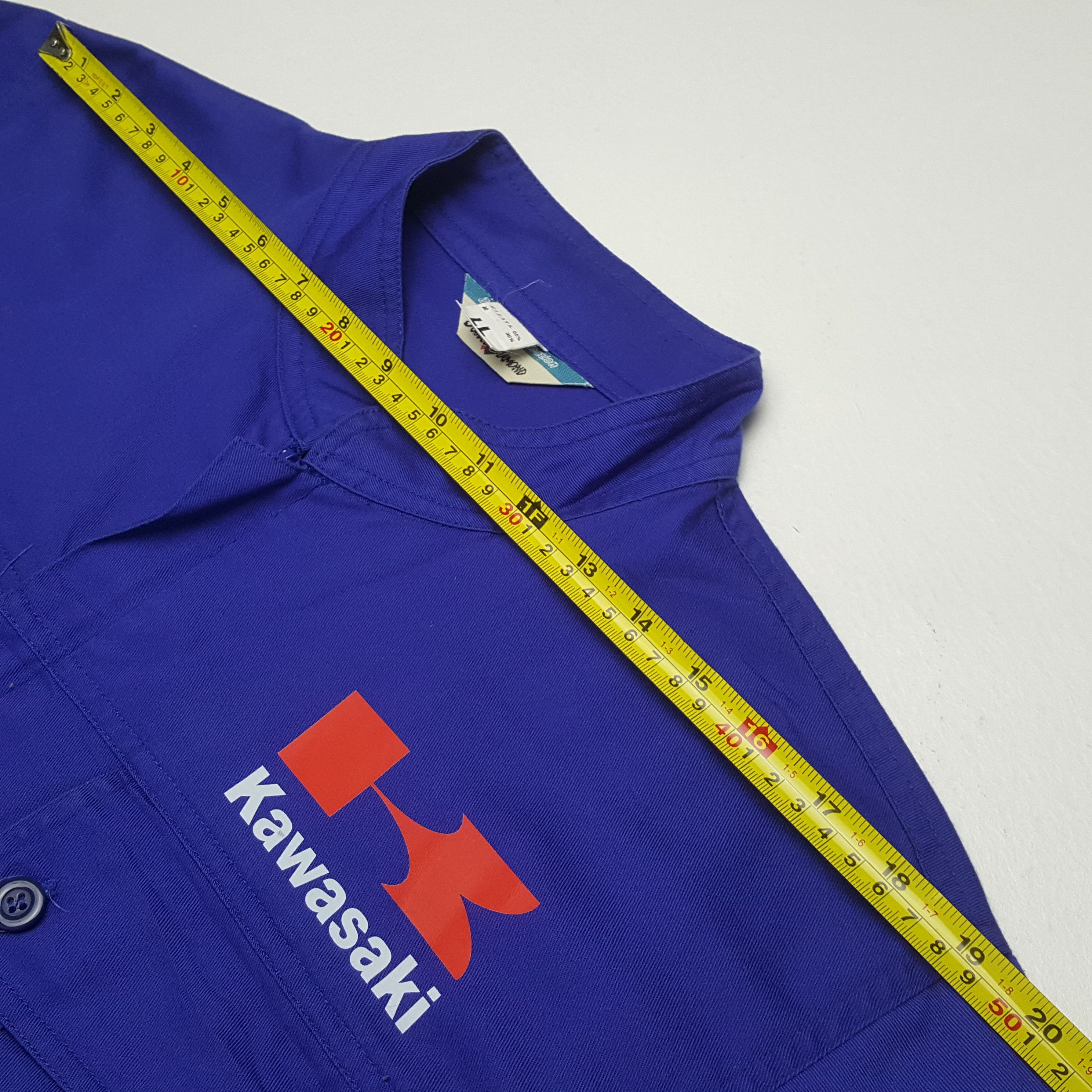 ICON Motorsports Vintage Kawasaki Japan Motorsport Racing Coverall C310N1 Size US L / EU 52-54 / 3 - 12 Thumbnail